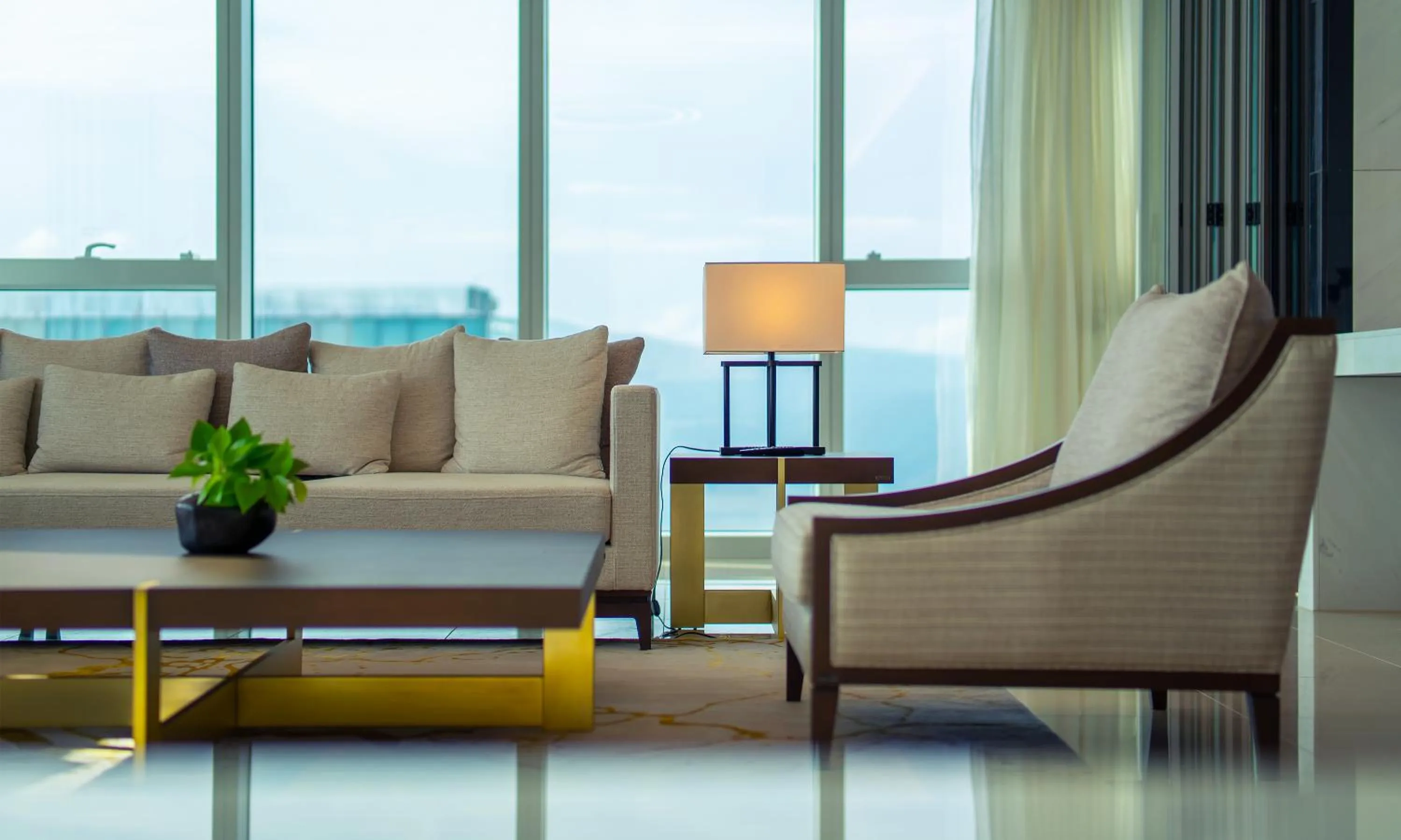 Living room in LCT Residence