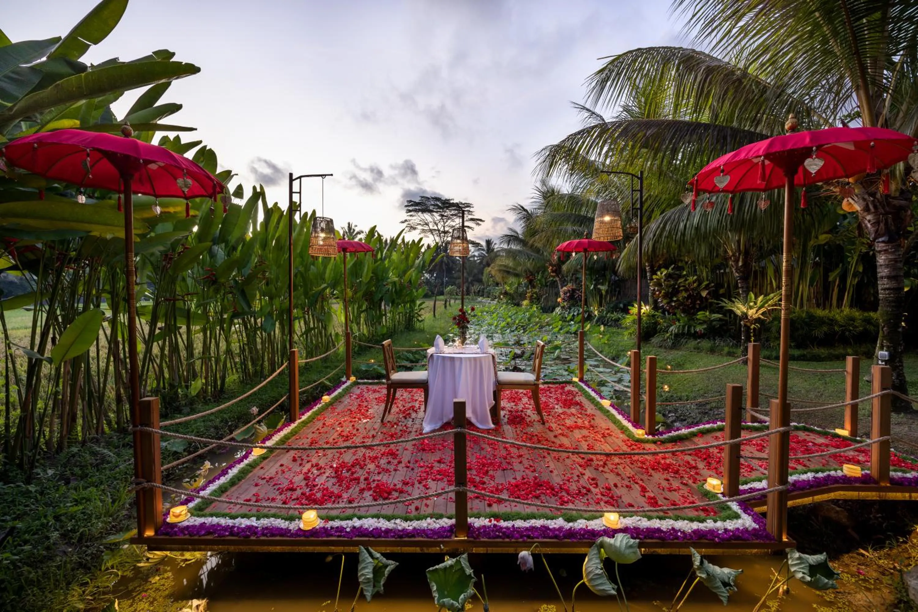 Restaurant/places to eat in Lasamana Villas Ubud by GenuineHost