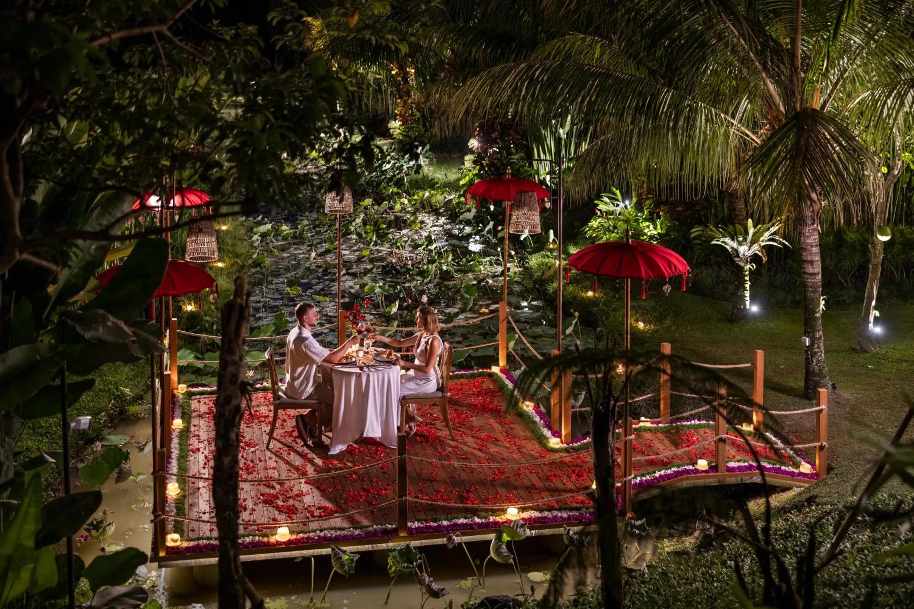 Restaurant/places to eat in Lasamana Villas Ubud by GenuineHost