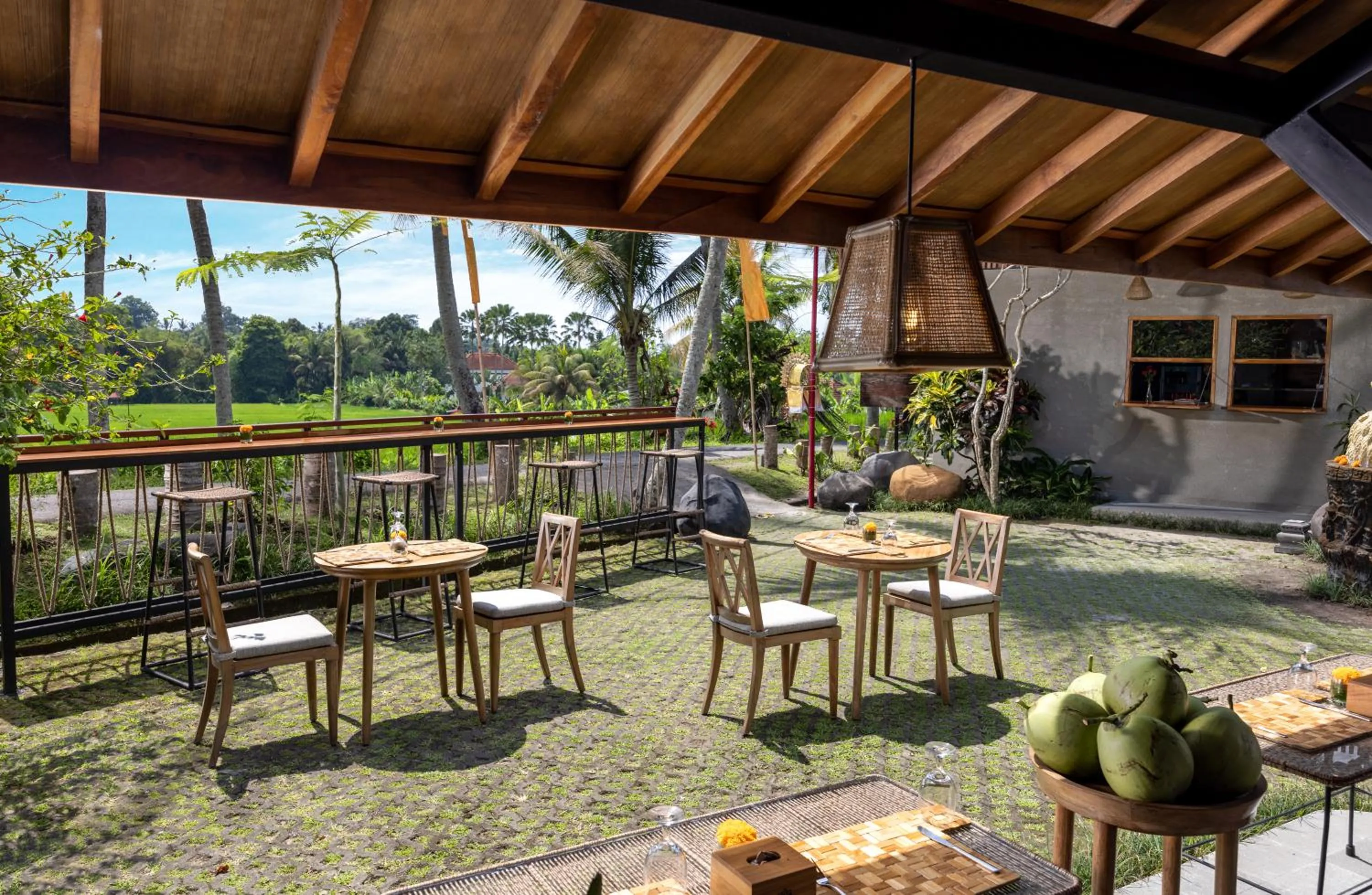 Restaurant/places to eat in Lasamana Villas Ubud by GenuineHost