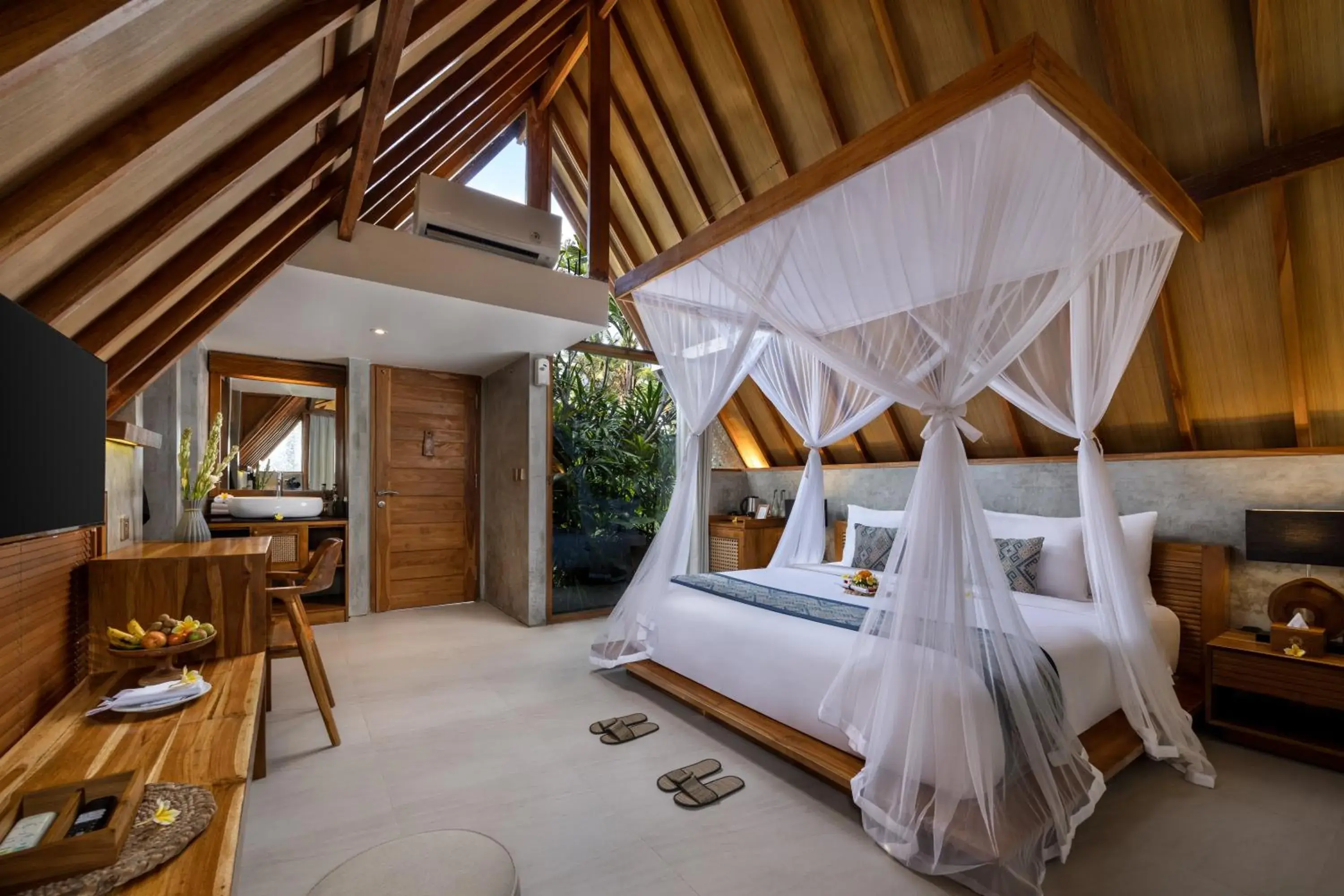 Bed in Lasamana Villas Ubud by GenuineHost Bed in Lasamana Villas Ubud by GenuineHost