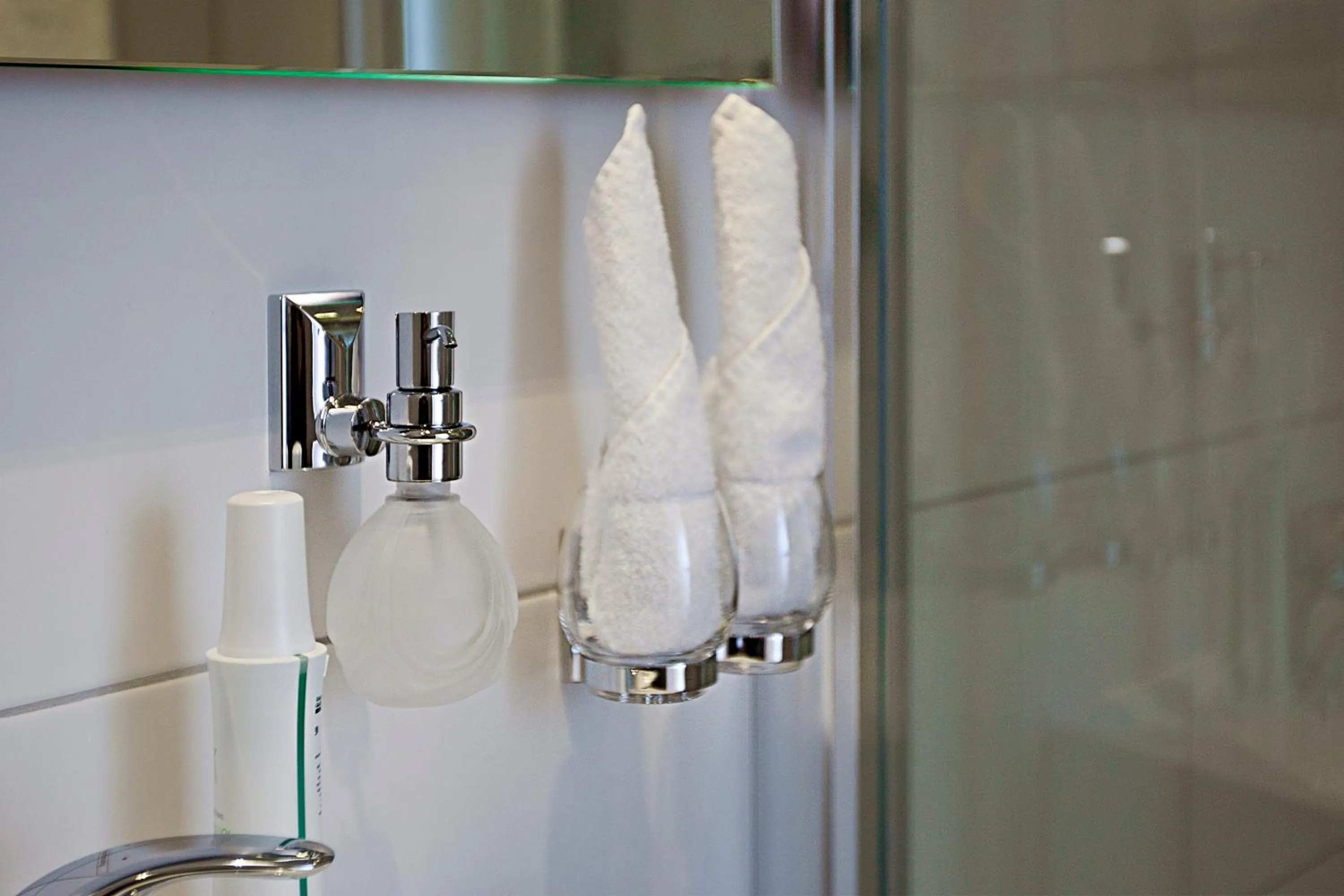 Bathroom in Hotel Garni Ammergauer Hof