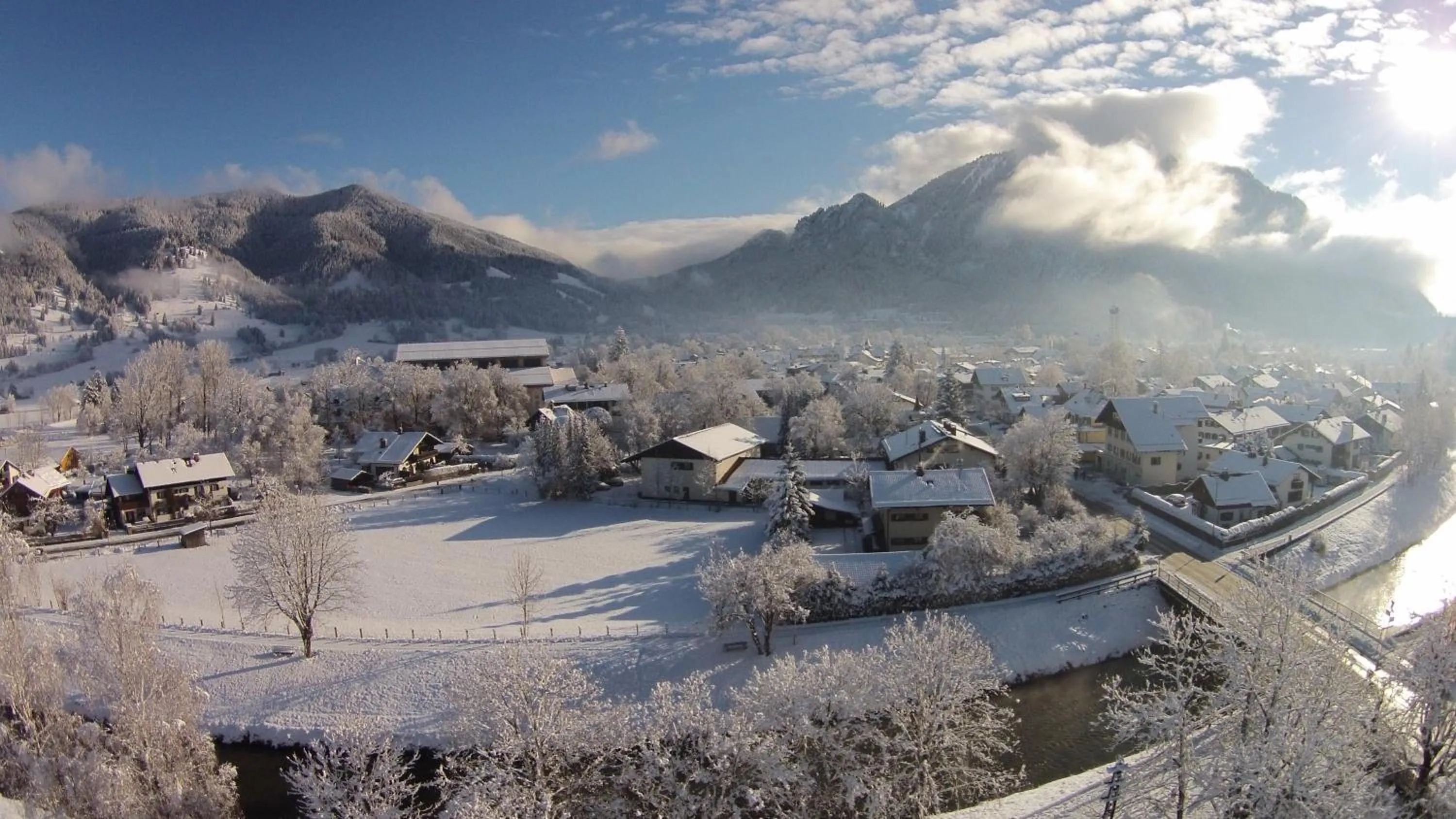 Area and facilities in Hotel Garni Ammergauer Hof