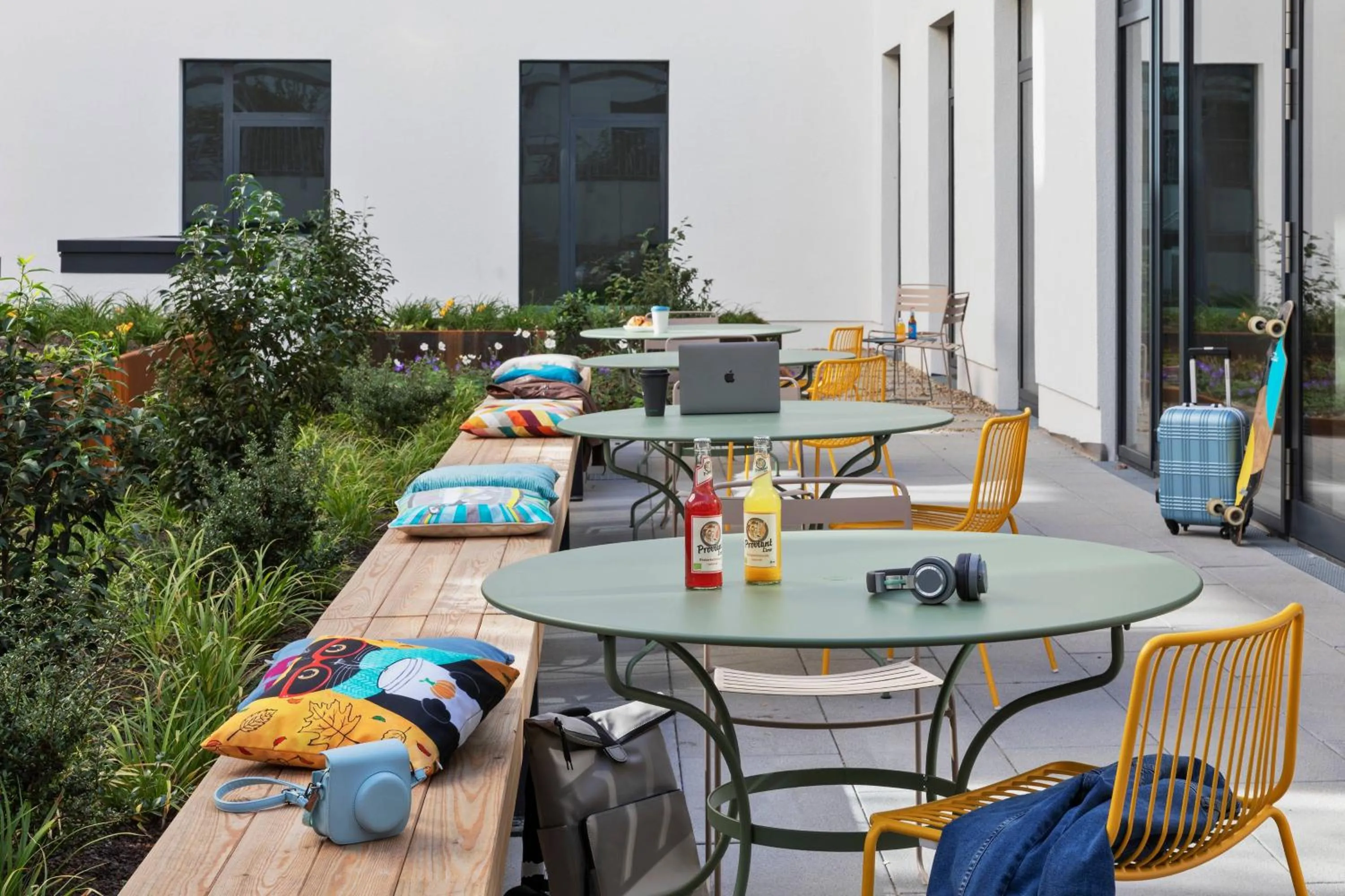 View (from property/room) in Moxy Hamburg City