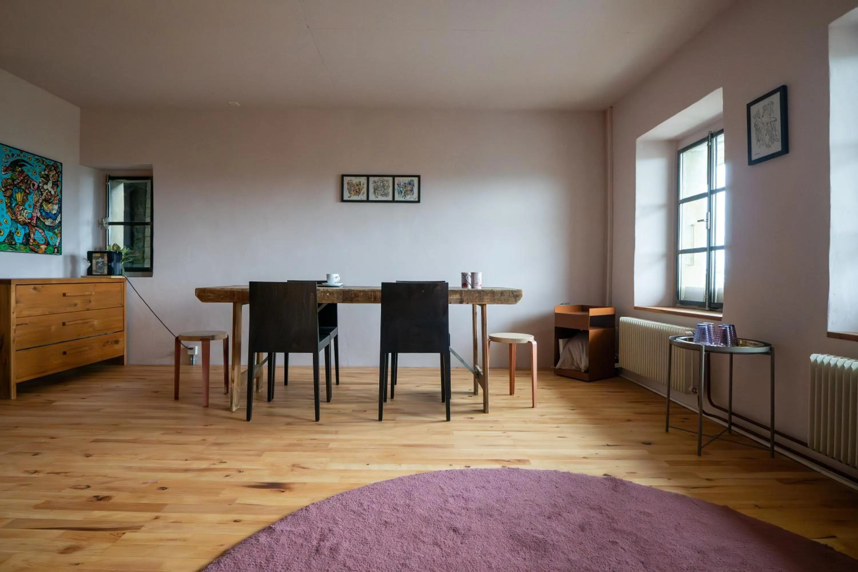 Living room in BnB Belle5