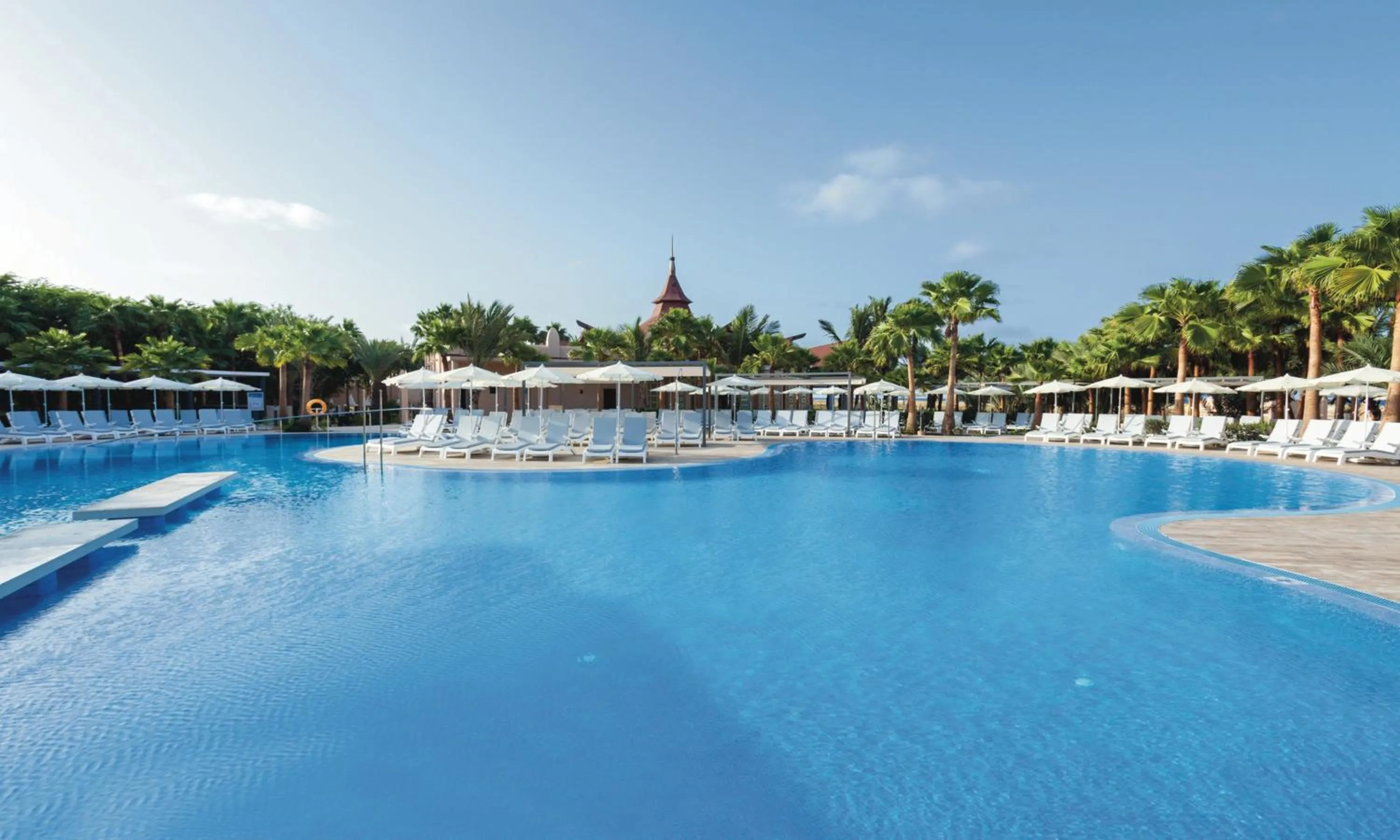 Swimming pool in Hotel Riu Cabo Verde - Adults Only - All Inclusive