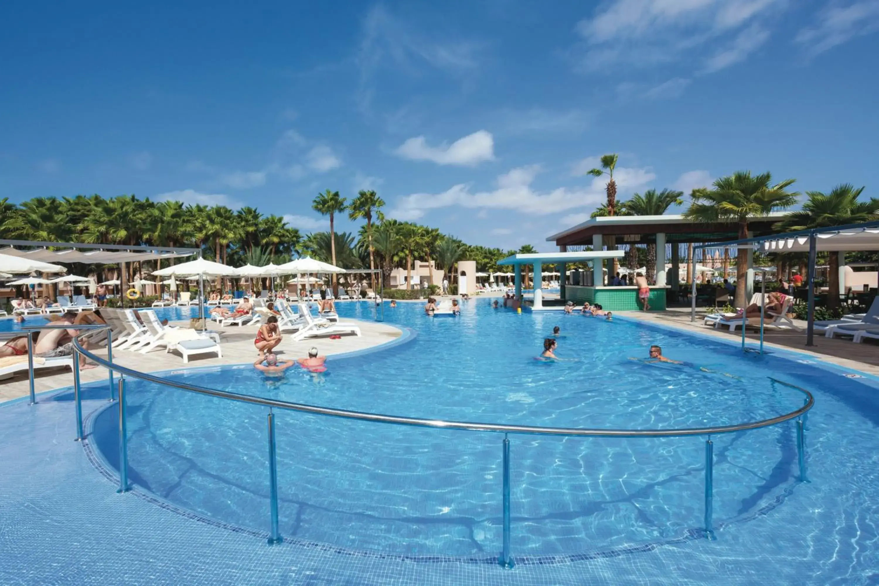 Swimming pool in Hotel Riu Cabo Verde - Adults Only - All Inclusive Swimming pool in Hotel Riu Cabo Verde - Adults Only - All Inclusive