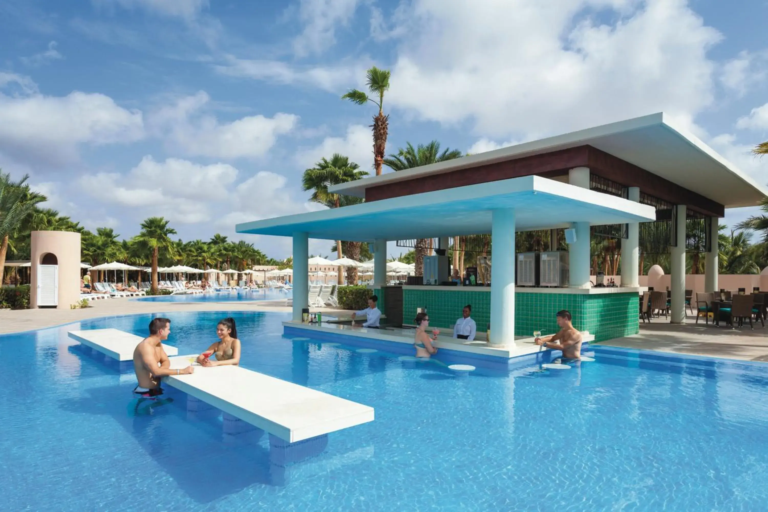 Swimming pool in Hotel Riu Cabo Verde - Adults Only - All Inclusive Swimming pool in Hotel Riu Cabo Verde - Adults Only - All Inclusive