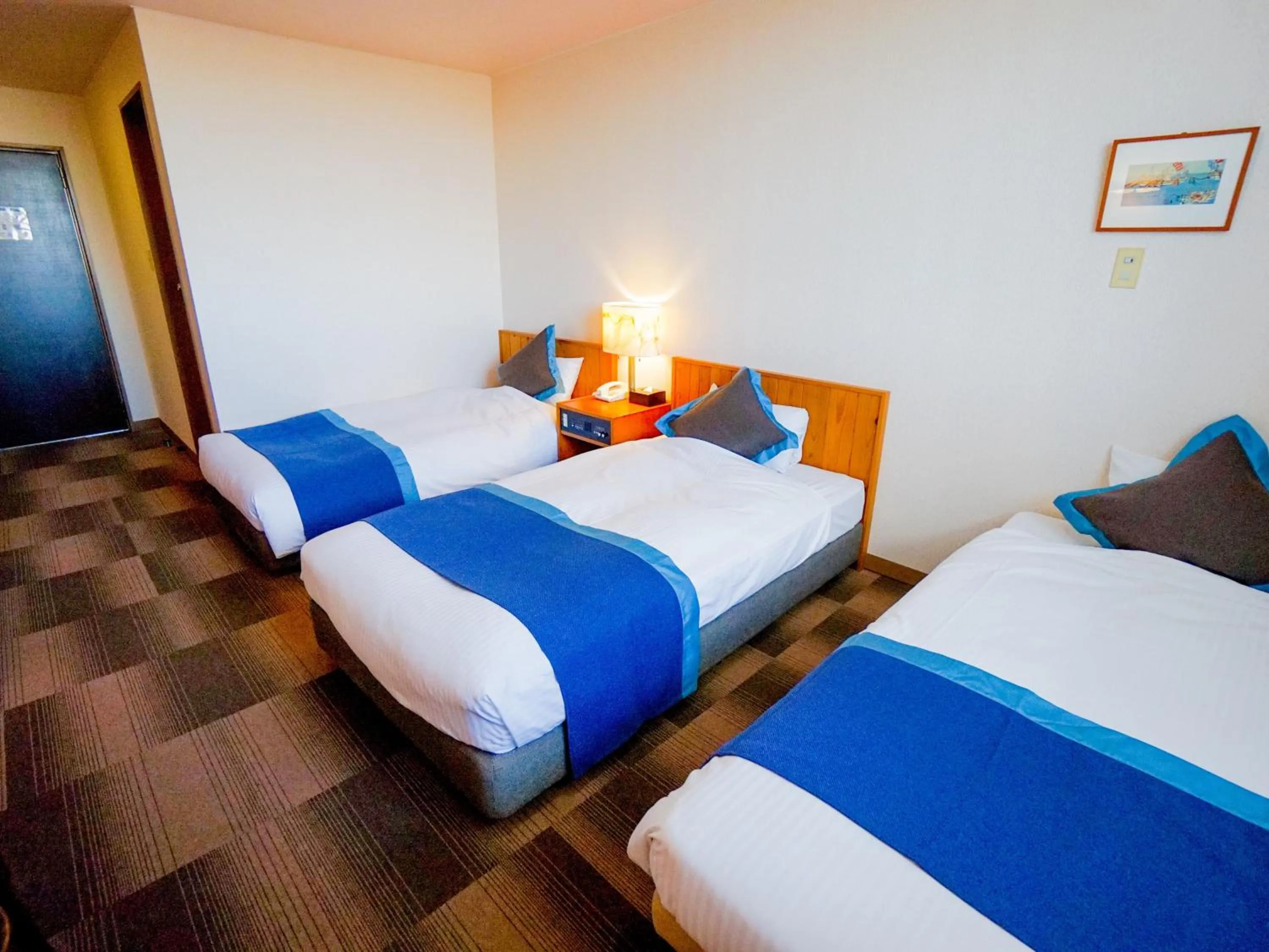 Photo of the whole room, Bed in Hotel Area One Ise Inter