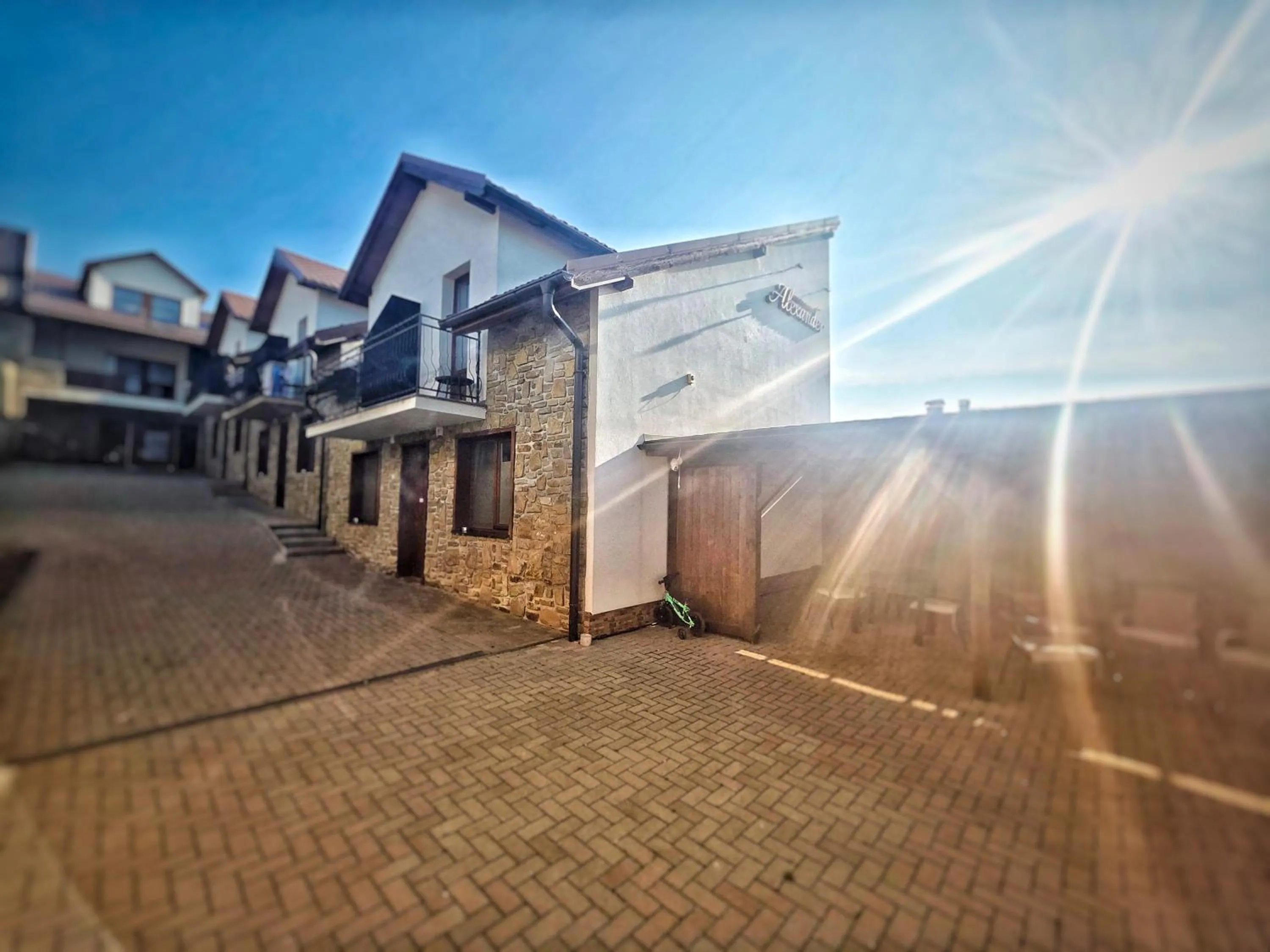 Property building in Apartmány Alexander