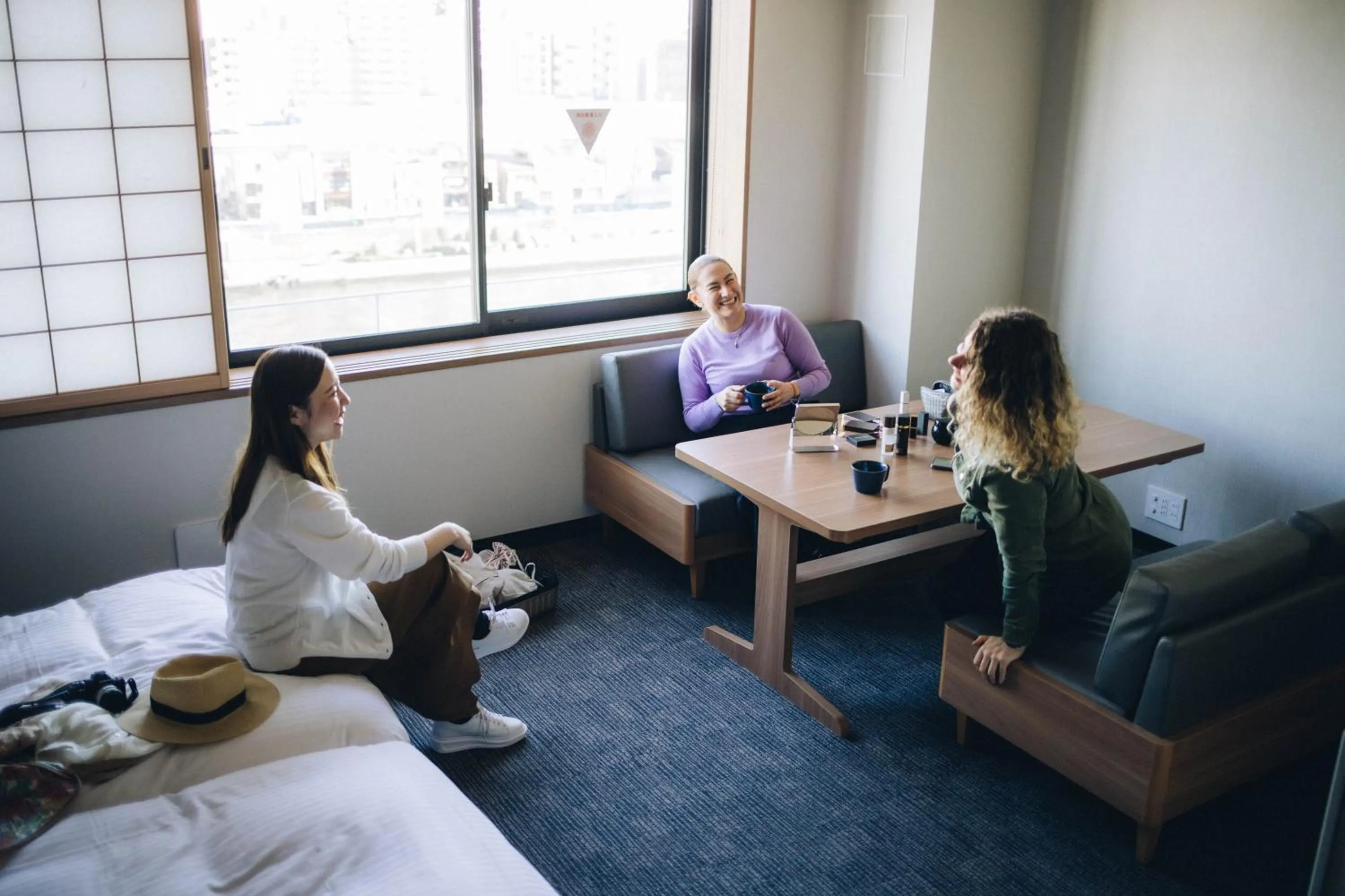 group of guests, Bed in MIMARU Osaka Namba North