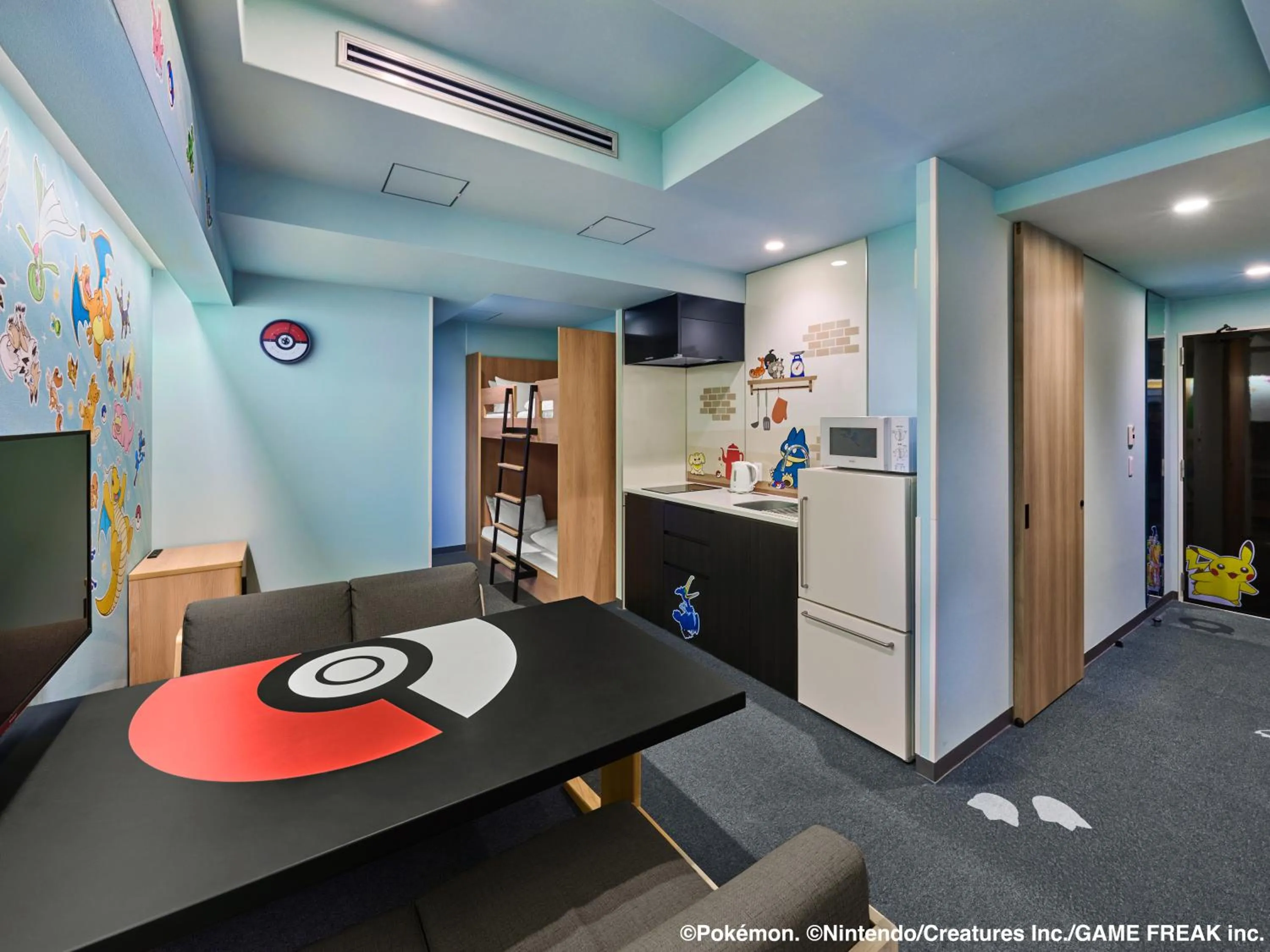 Dining area in MIMARU Osaka Namba North