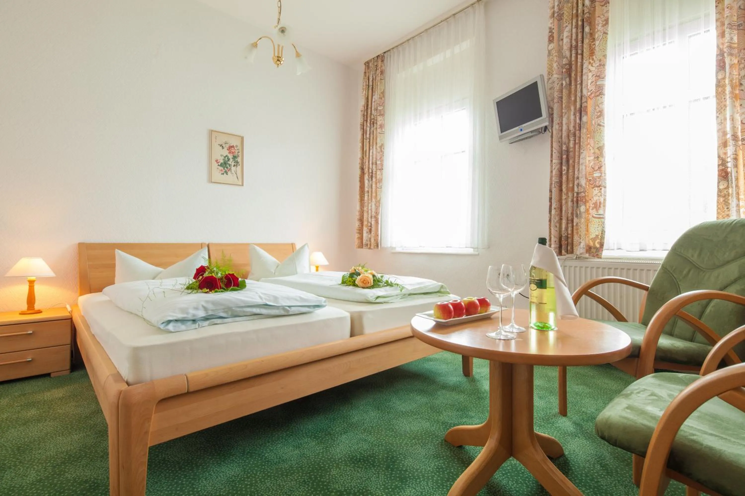 Bed in Hotel Victoria