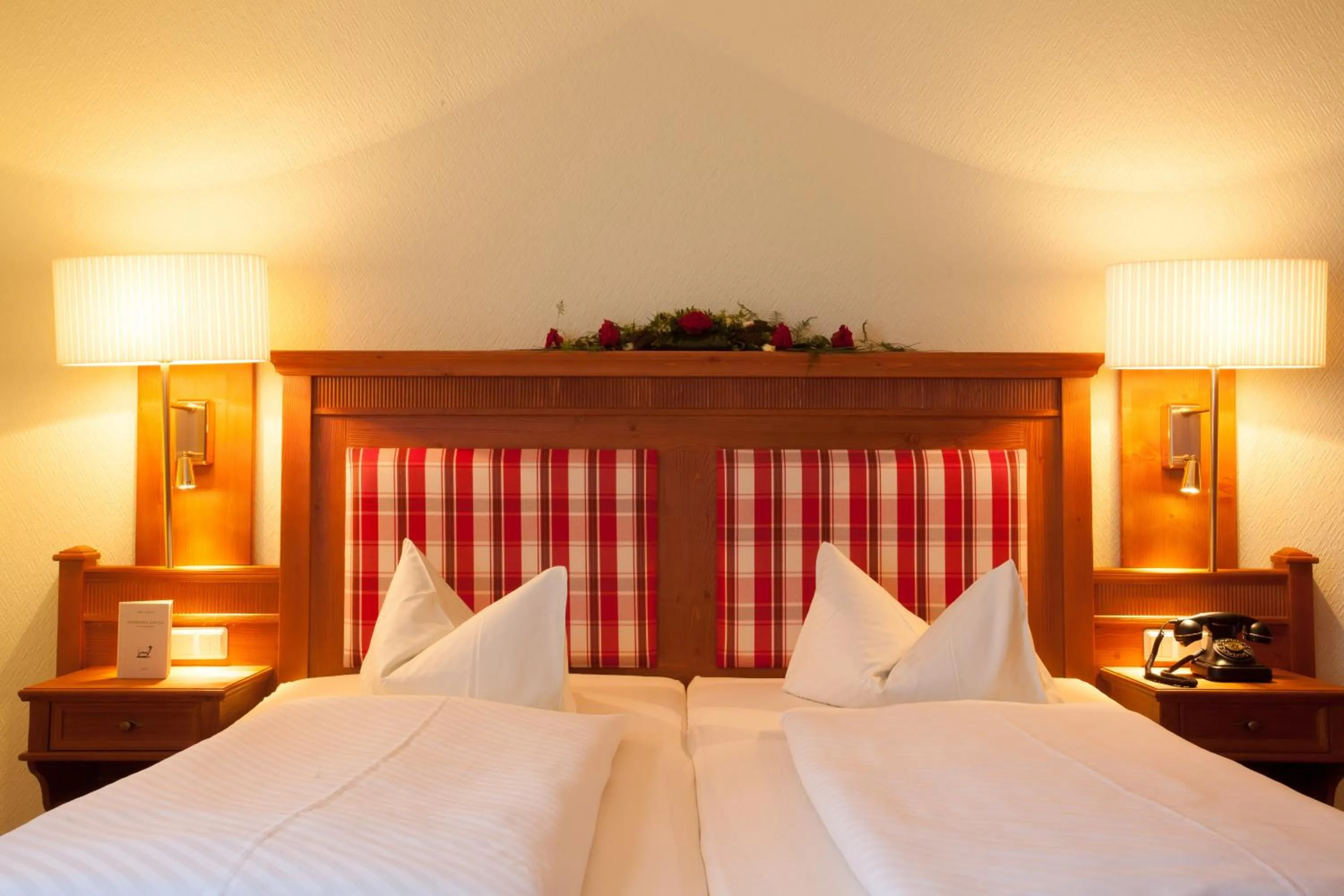 Bed in Hotel Victoria