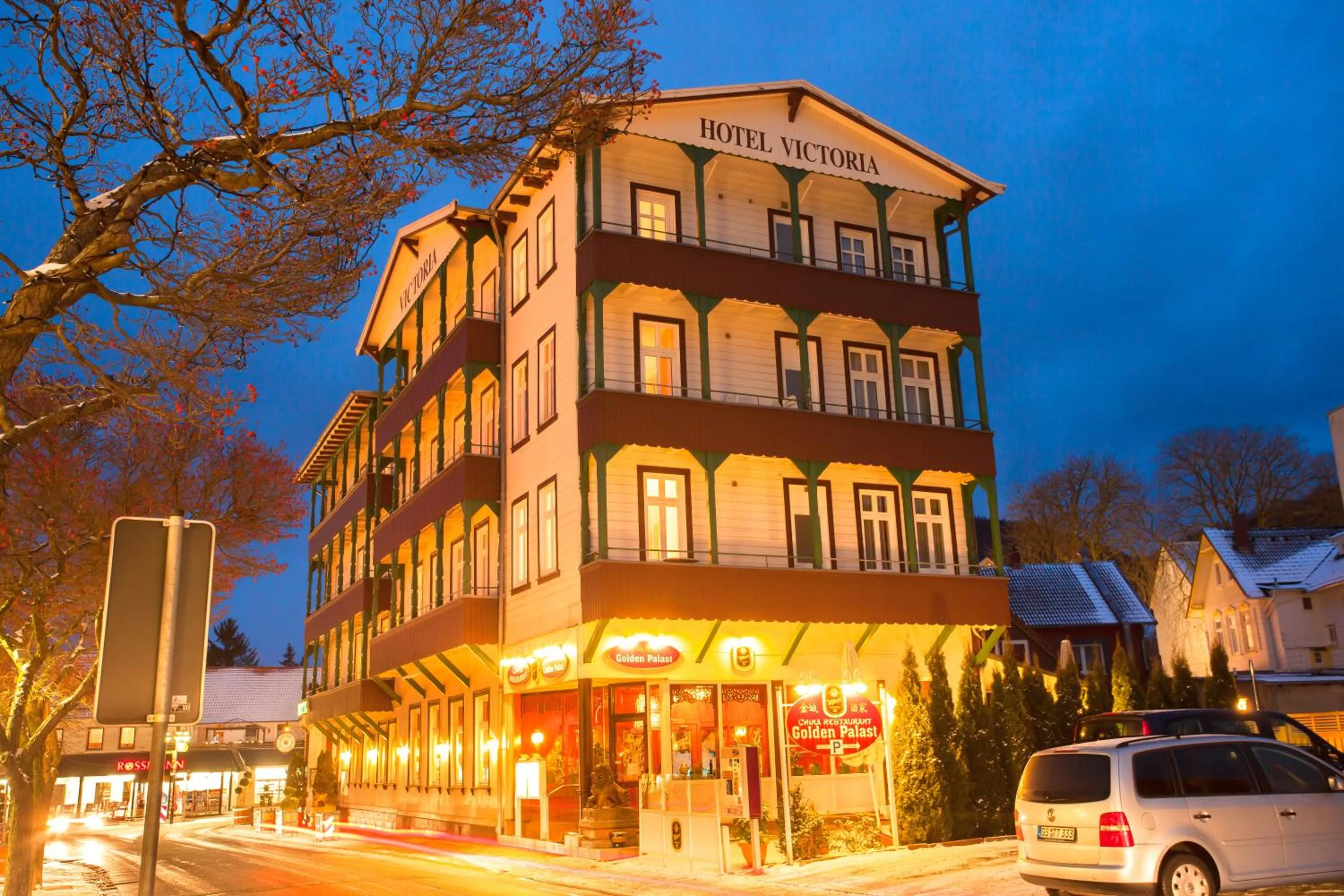 Facade/entrance in Hotel Victoria