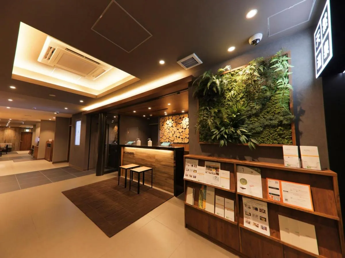 Lobby or reception in Super Hotel Sapporo Kitagojo Dori