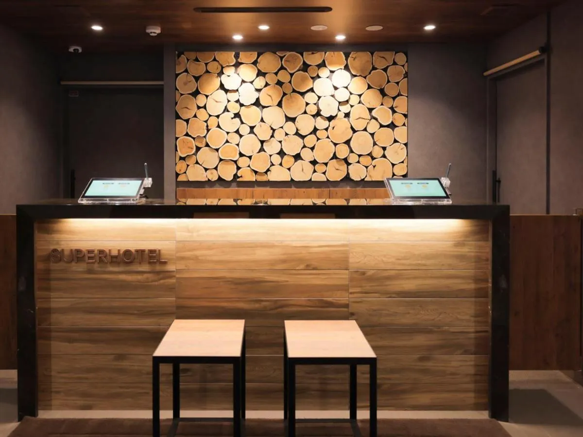 Lobby or reception in Super Hotel Sapporo Kitagojo Dori