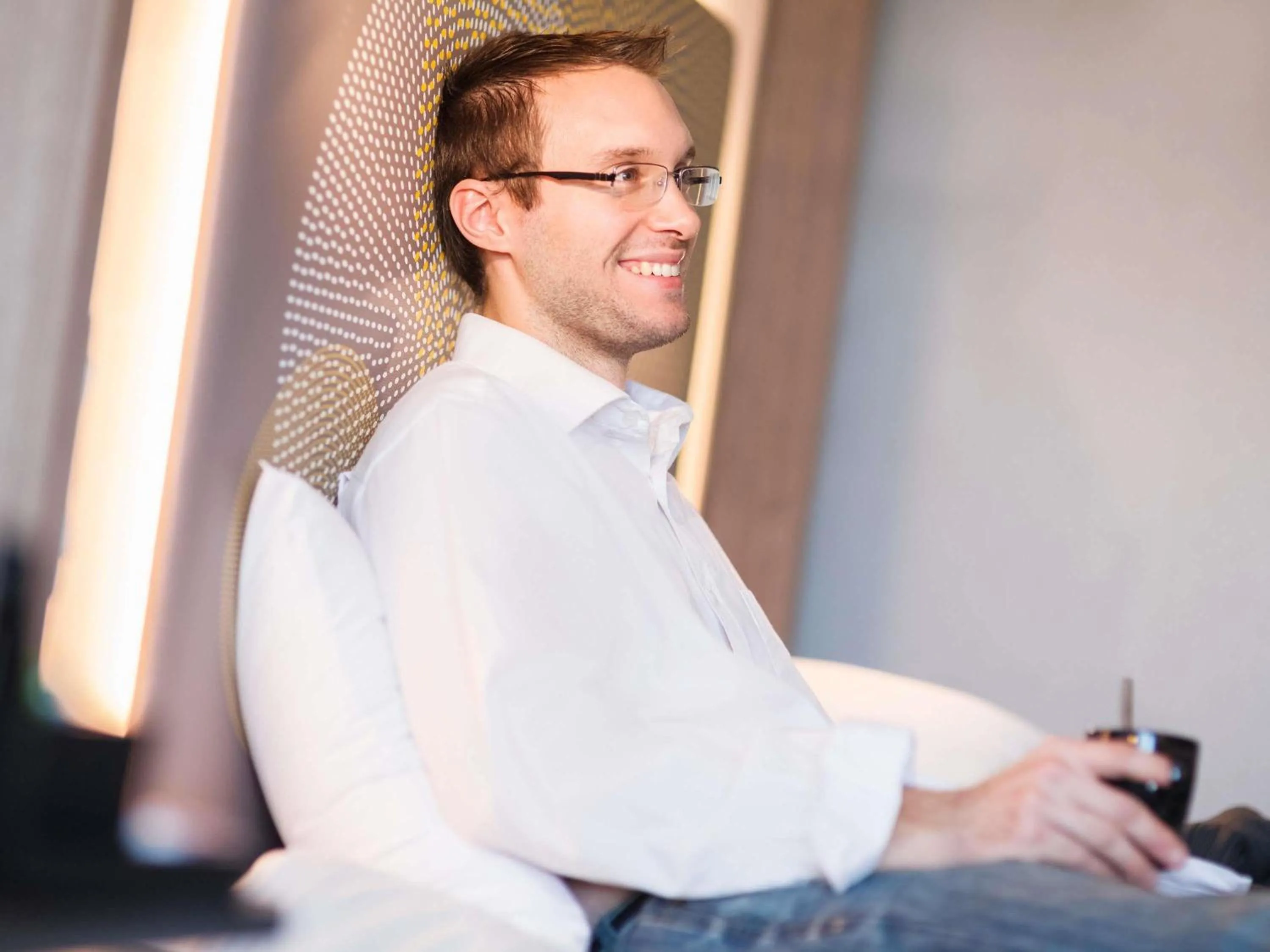 Bedroom in Novotel Hannover