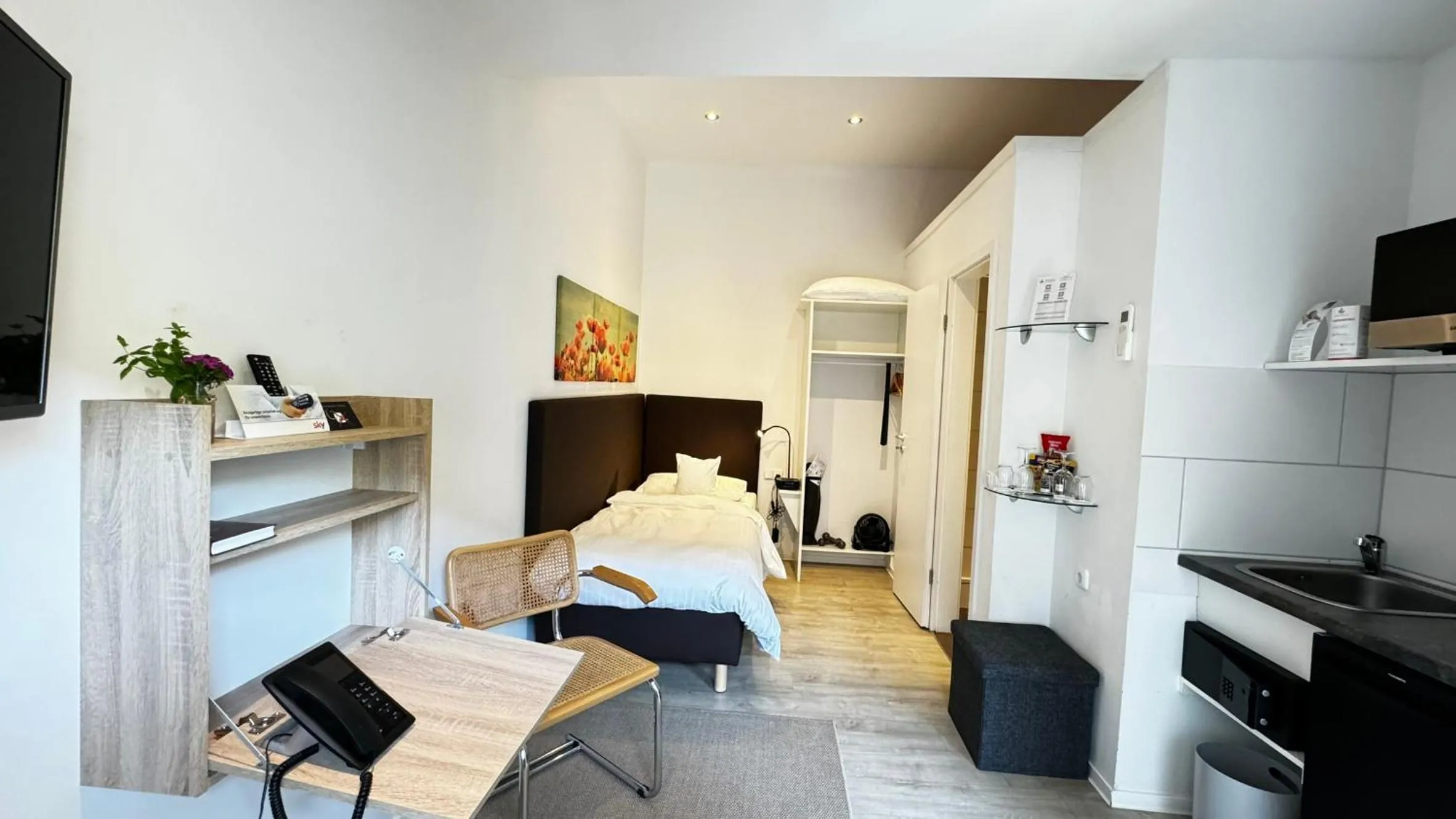 Bed in Rhein-Hotel Nierstein