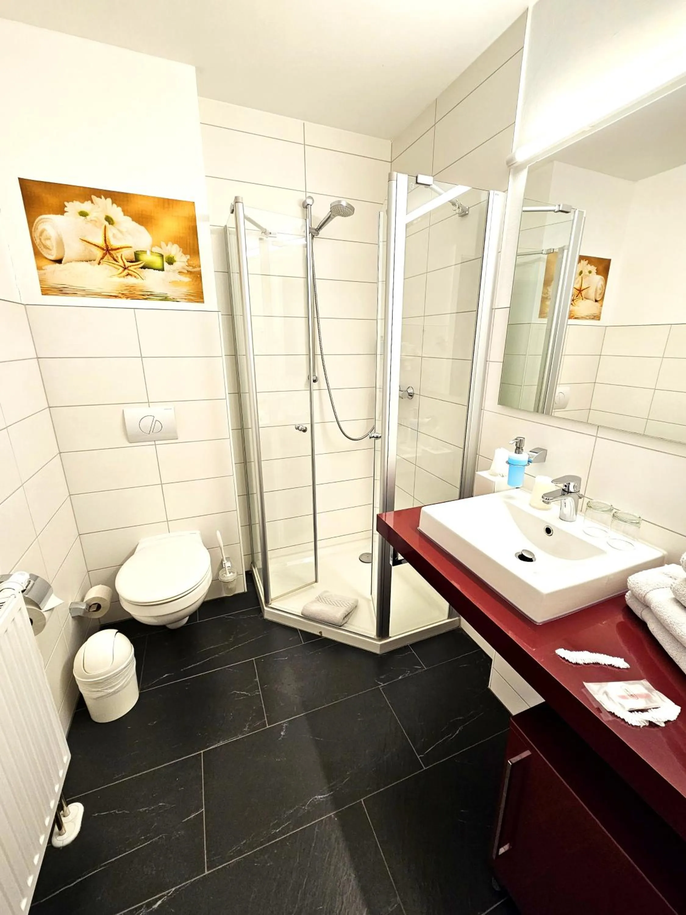 Bathroom in Kurhaus Devin