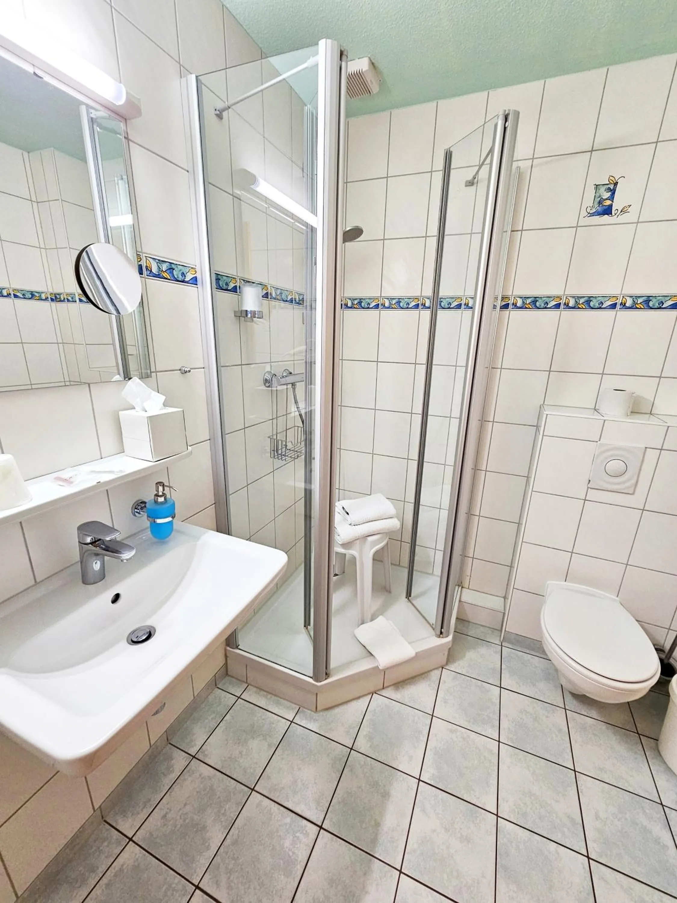 Bathroom in Kurhaus Devin