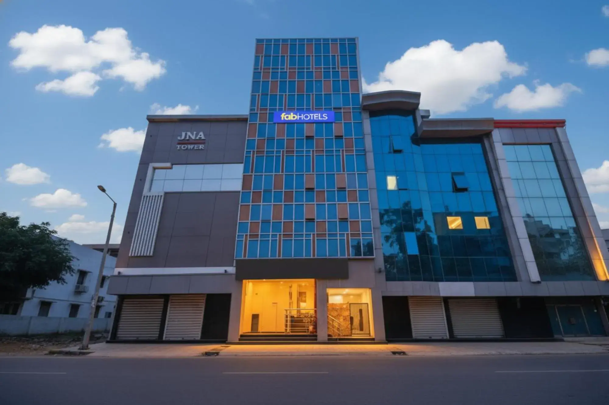 Property building in FabHotel Insight Inn Property building in FabHotel Insight Inn