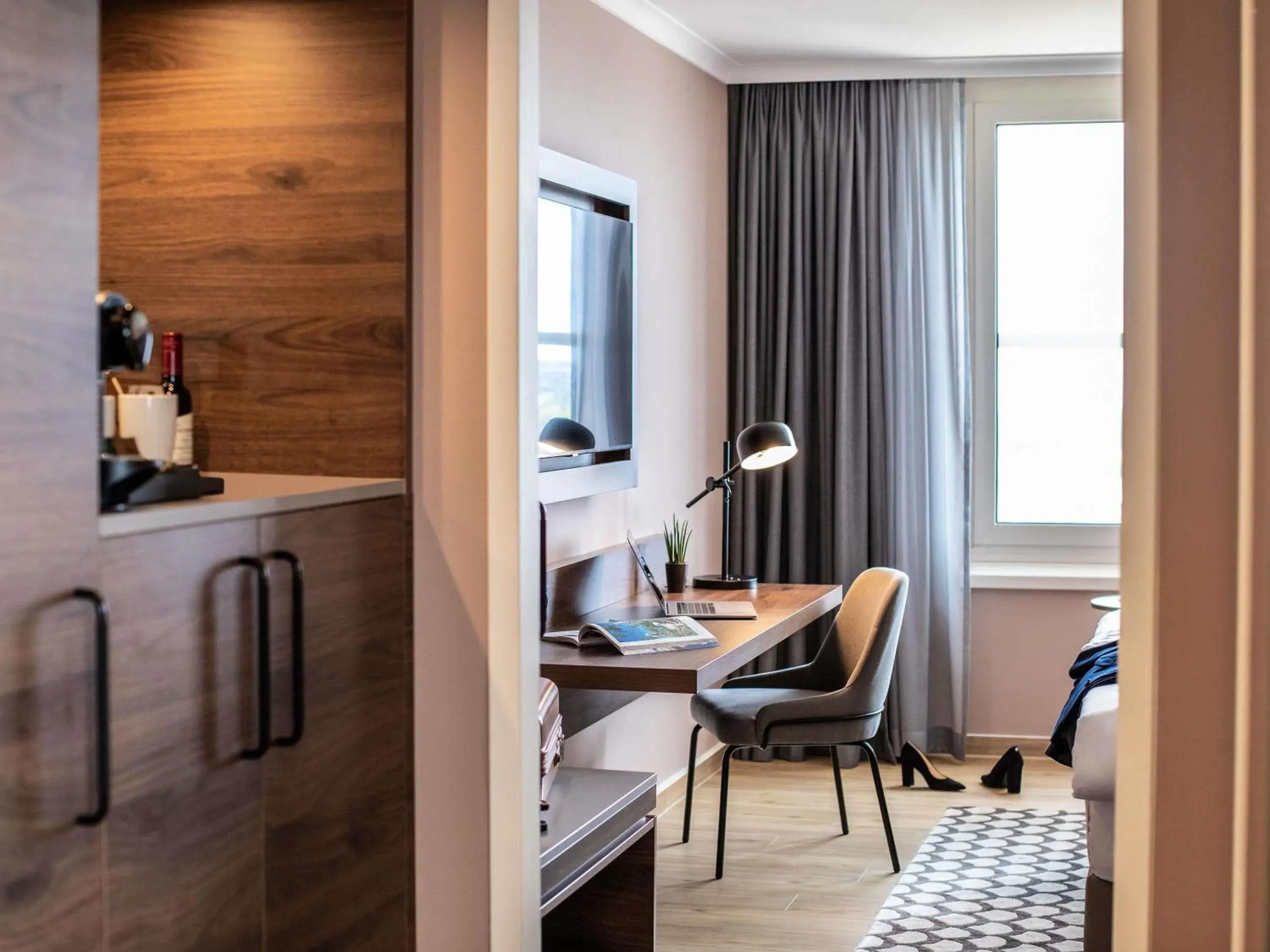 Bedroom in Pullman Stuttgart Fontana Bedroom in Pullman Stuttgart Fontana