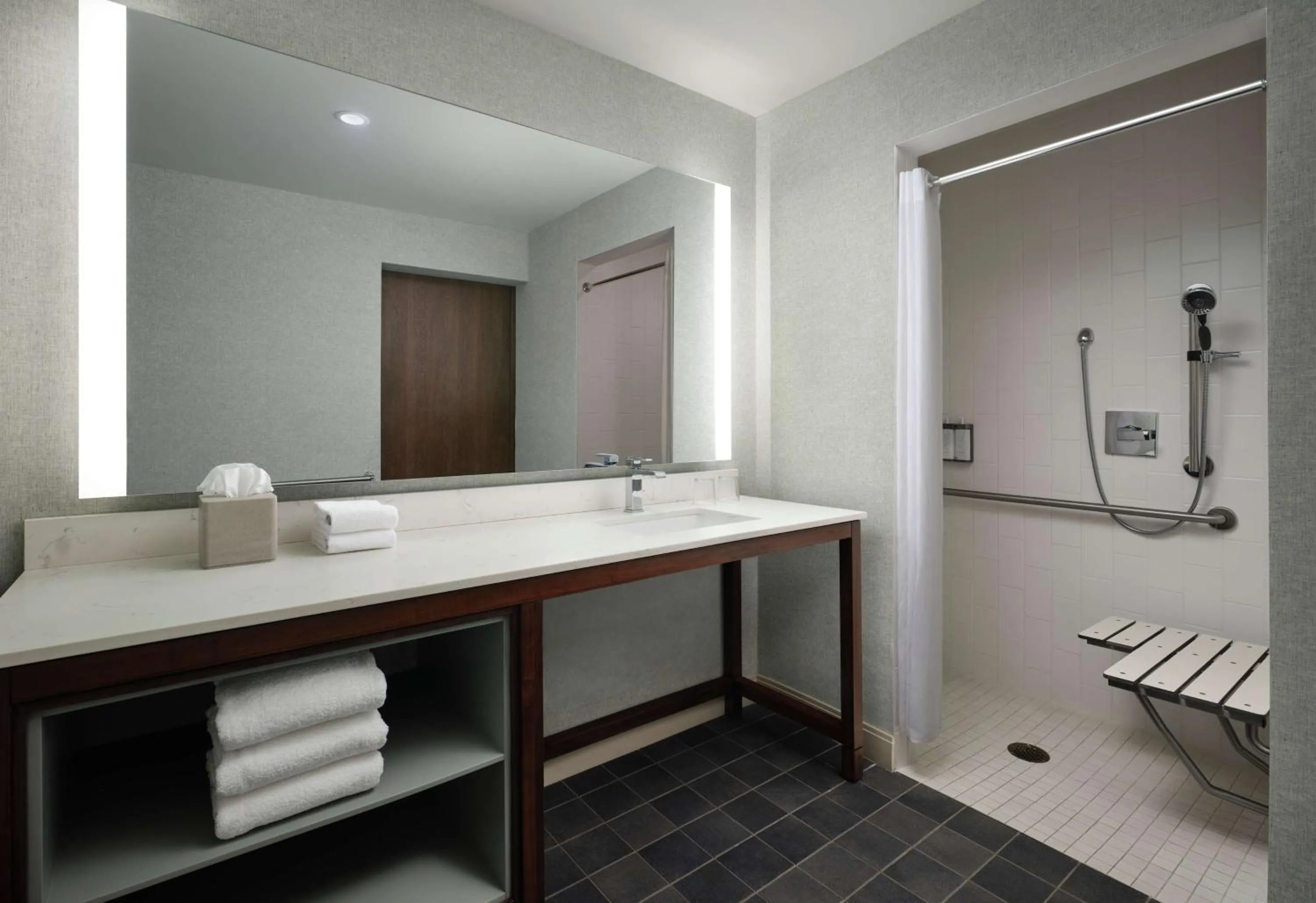 Bathroom in The Knoll Hotel Napa Valley, Tapestry Collection by Hilton