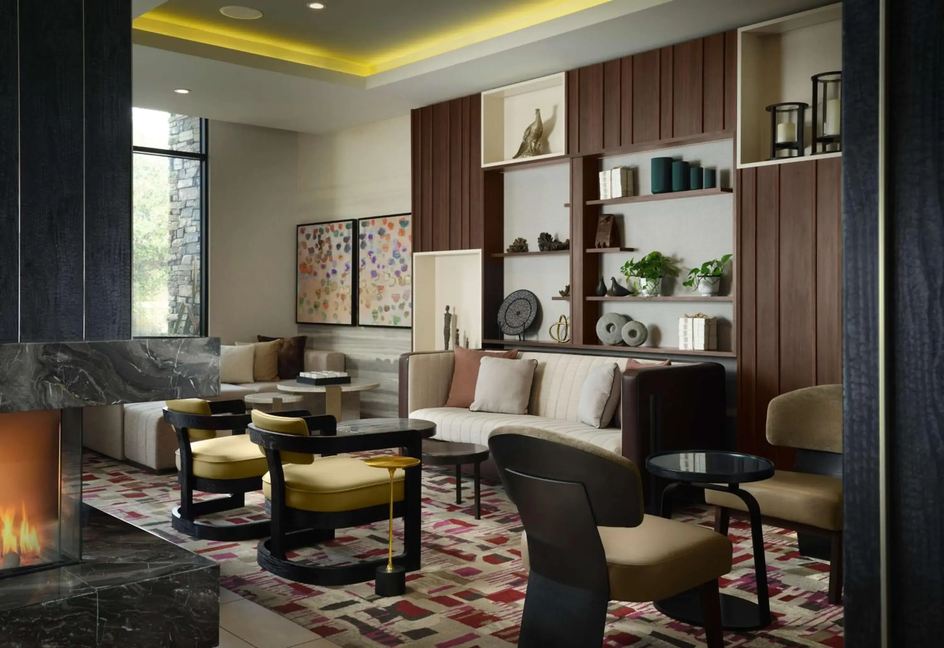 Lobby or reception in The Knoll Hotel Napa Valley, Tapestry Collection by Hilton Lobby or reception in The Knoll Hotel Napa Valley, Tapestry Collection by Hilton