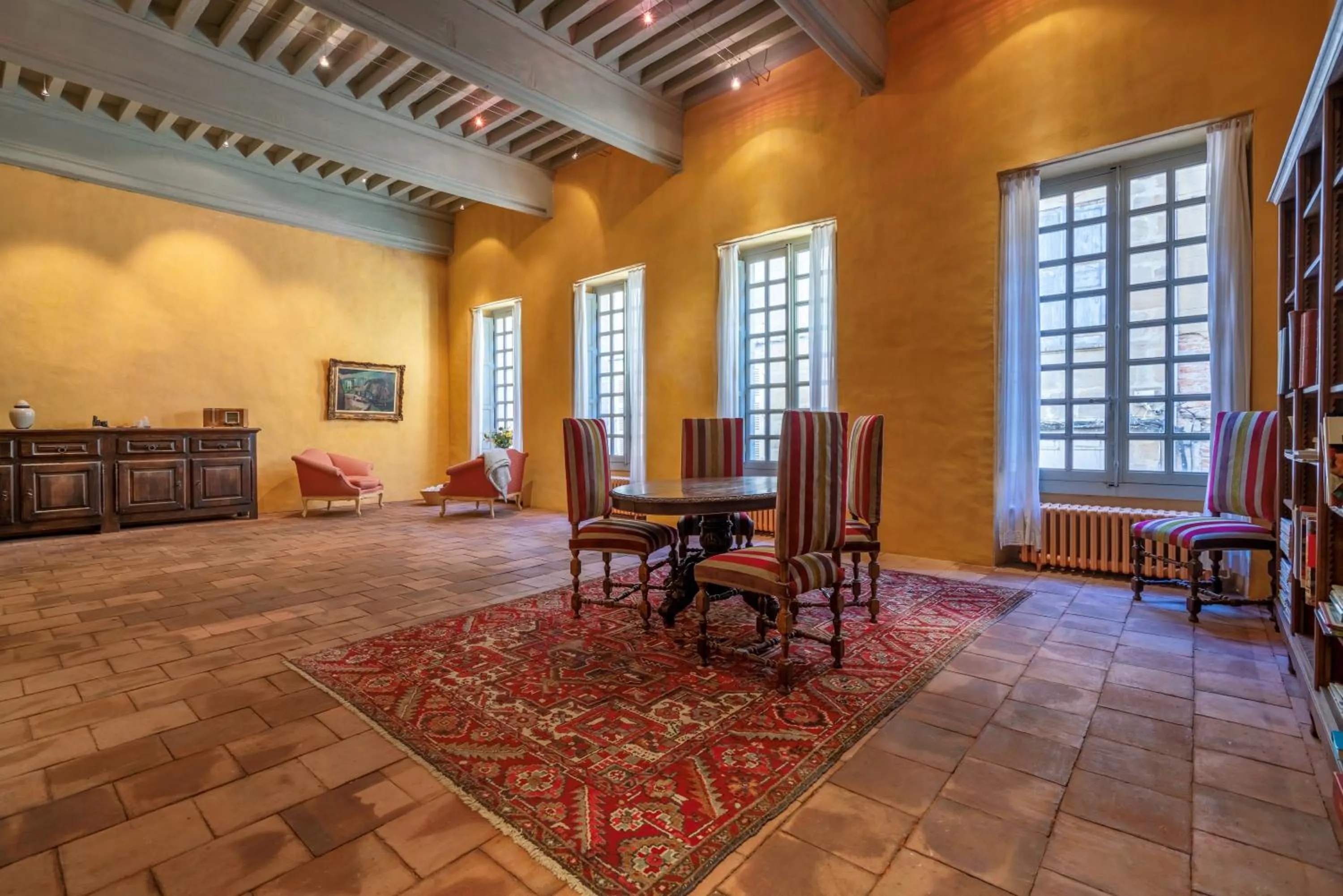 Seating area in Chambre d'hôtes Conquans