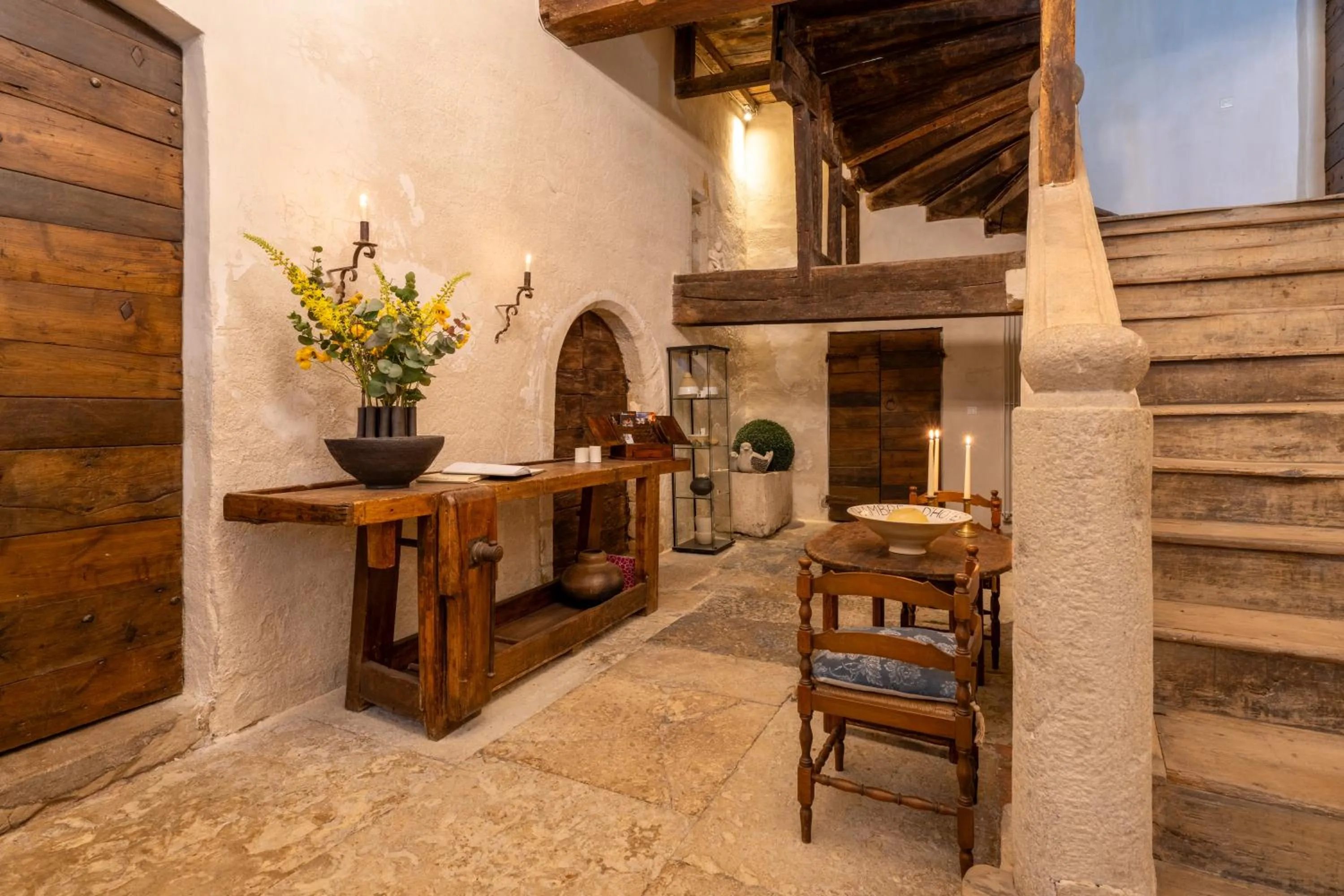 Lobby or reception in Chambre d'hôtes Conquans
