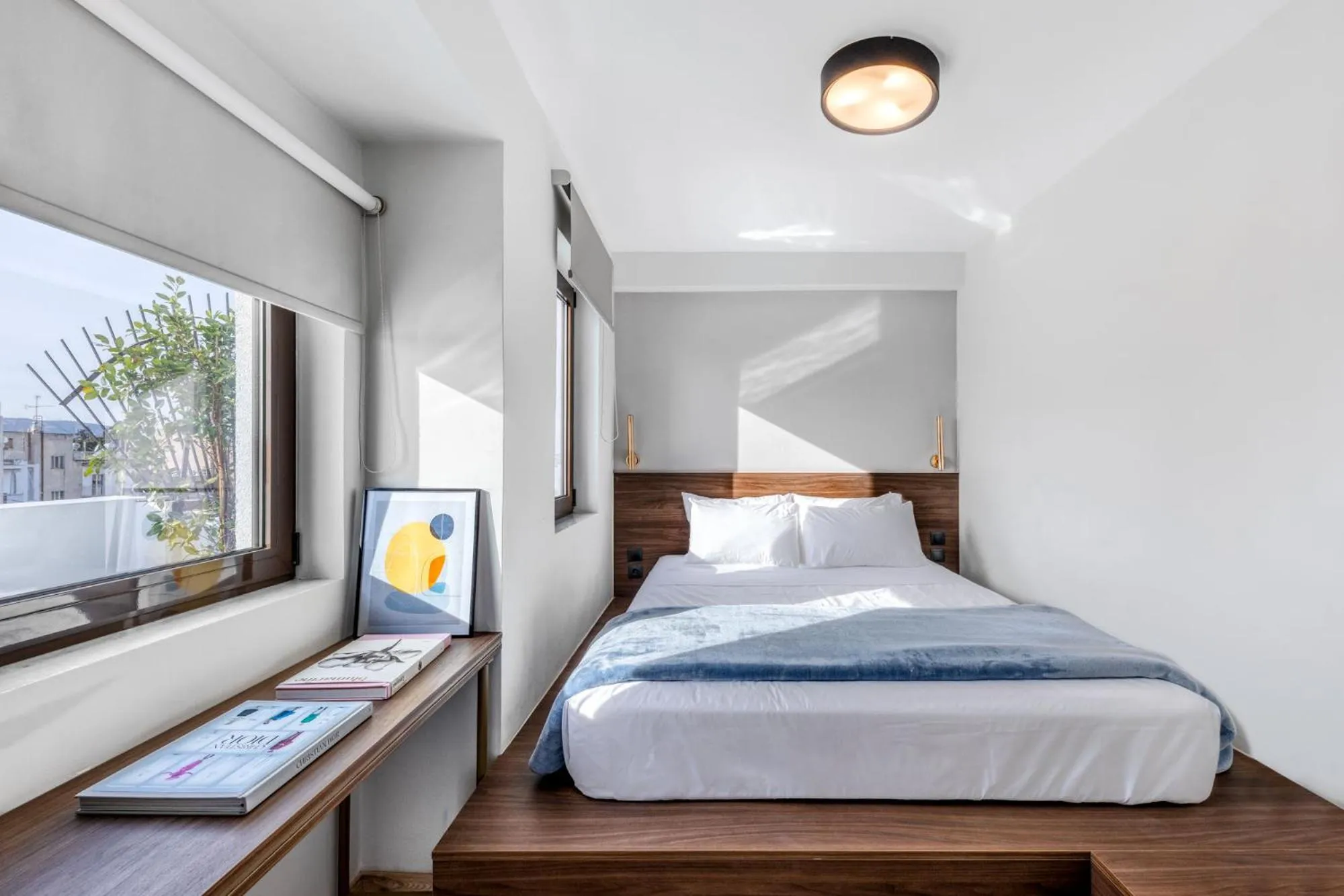 Bedroom, Bed in Filopappou Hill Suites by Athens Stay