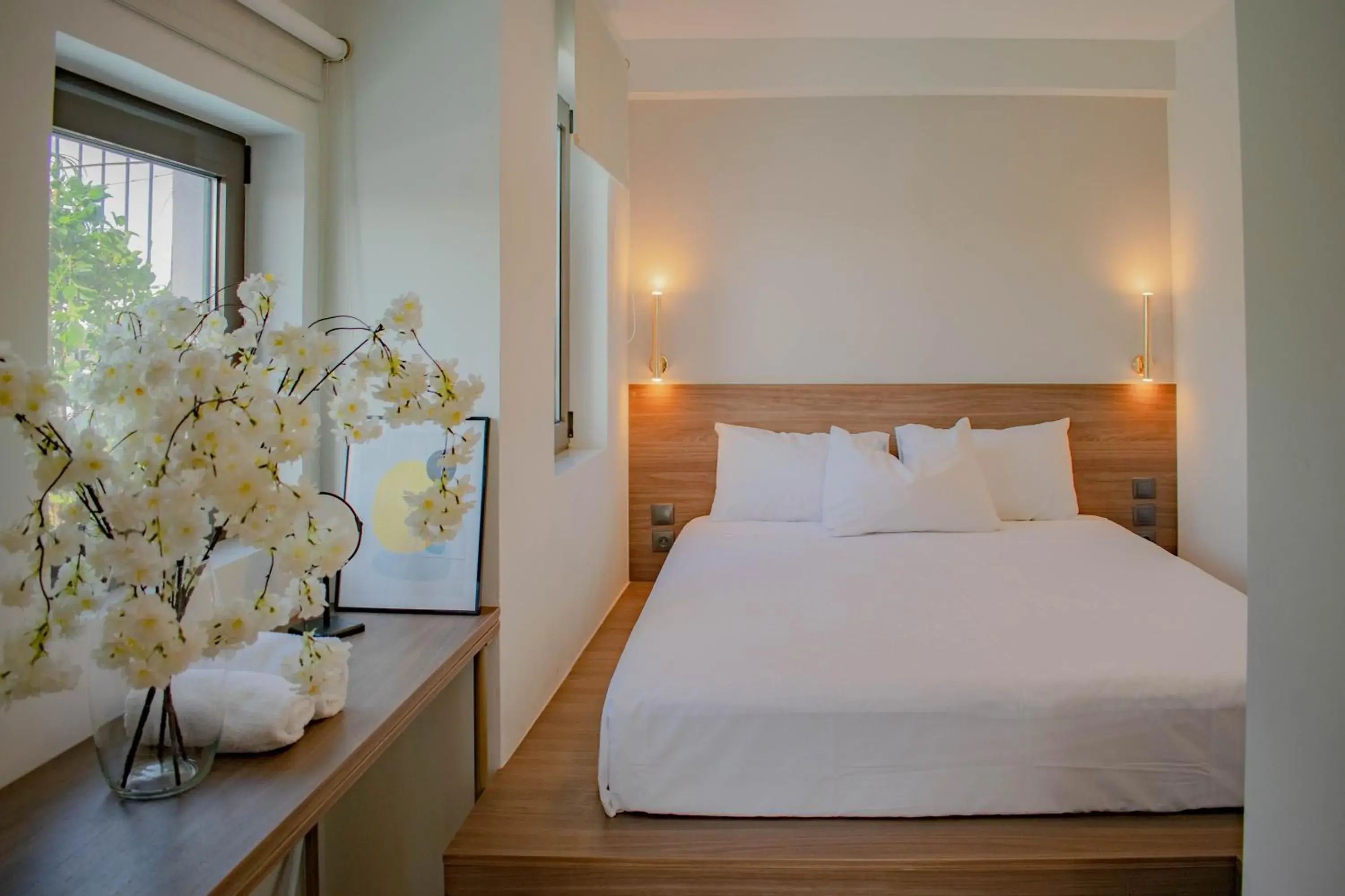 Bedroom, Bed in Filopappou Hill Suites by Athens Stay Bedroom, Bed in Filopappou Hill Suites by Athens Stay