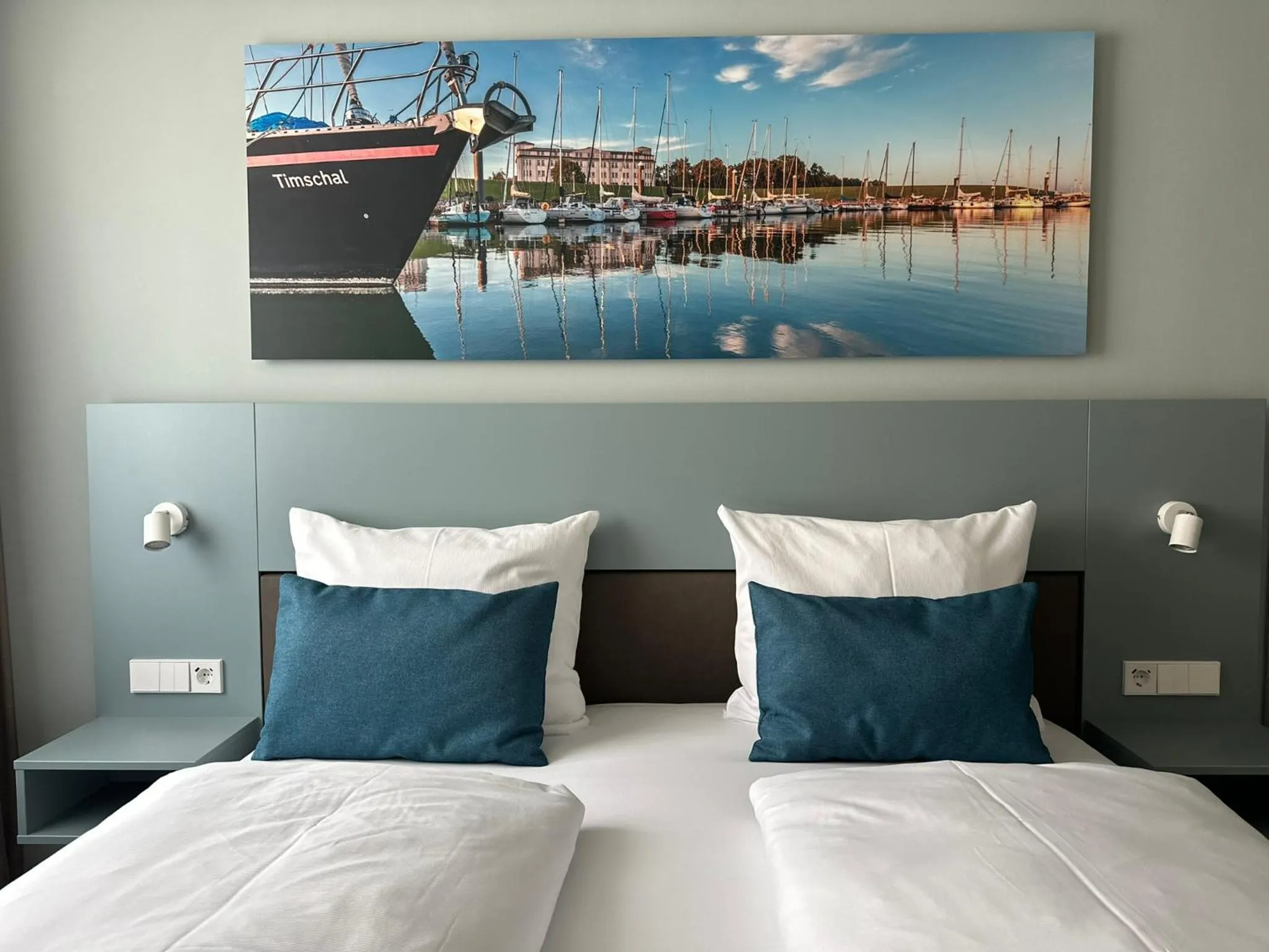 Bed in Hotel Schöne Aussicht