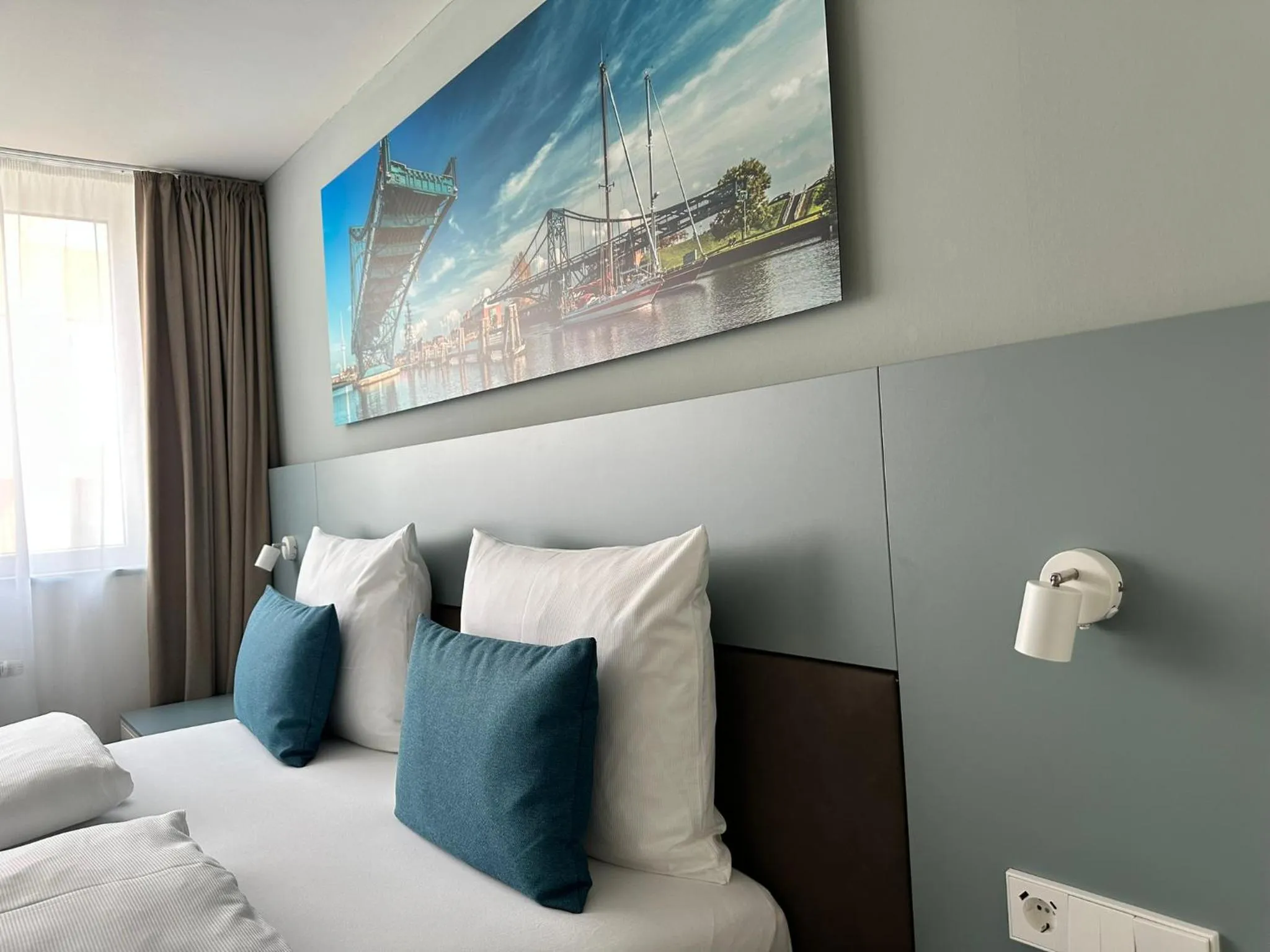 Bed in Hotel Schöne Aussicht