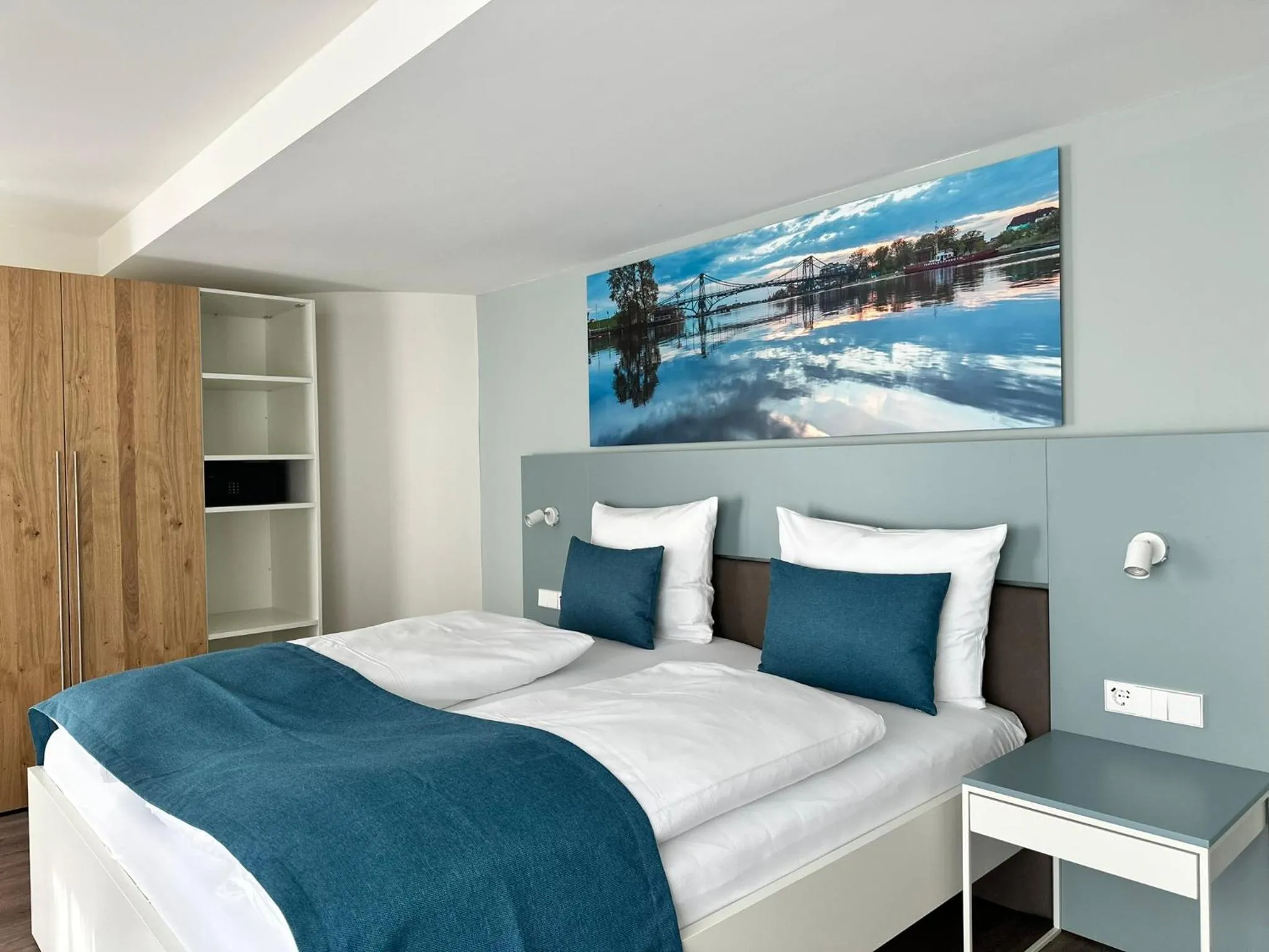 Bed in Hotel Schöne Aussicht