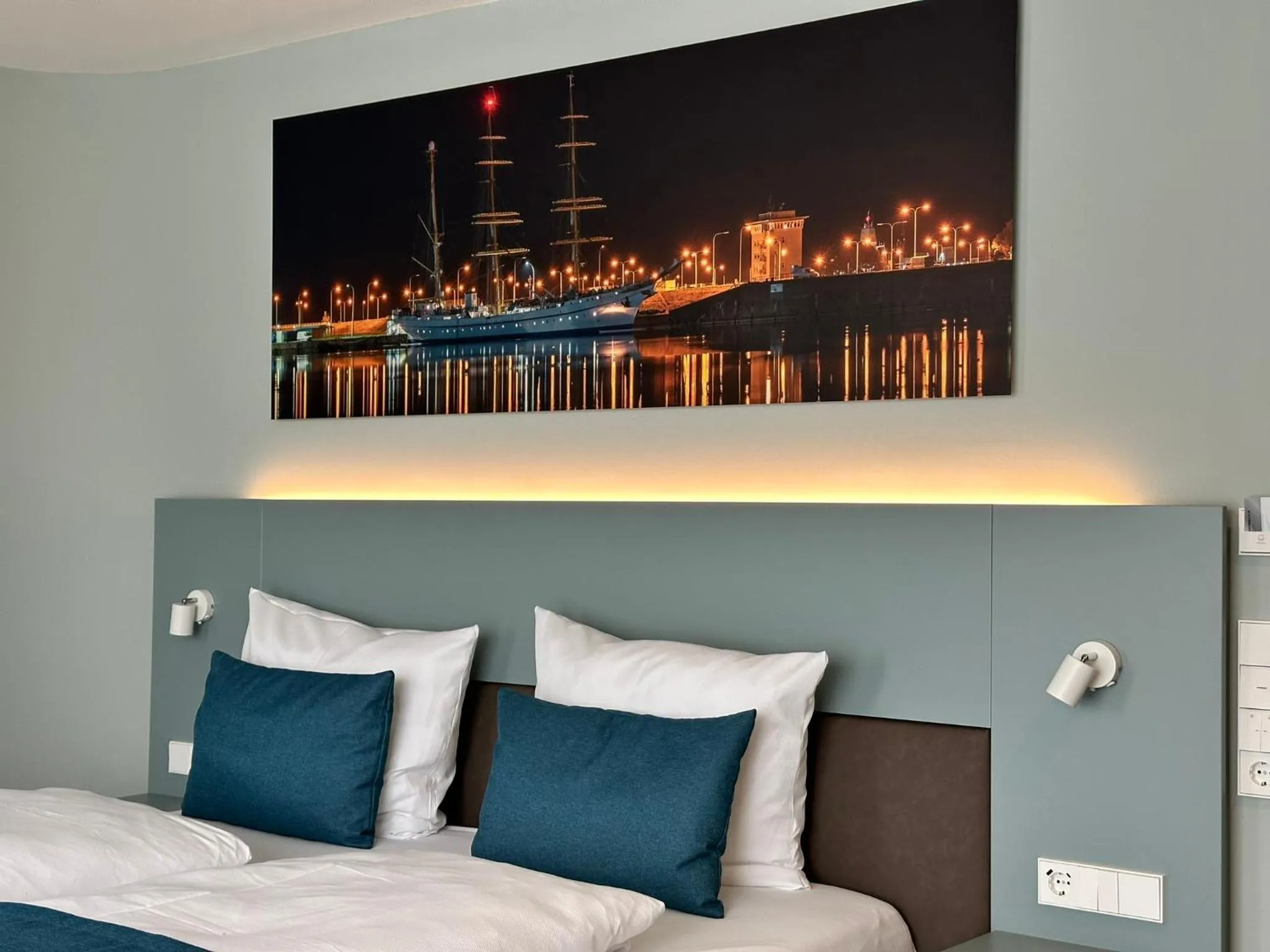 Bed in Hotel Schöne Aussicht