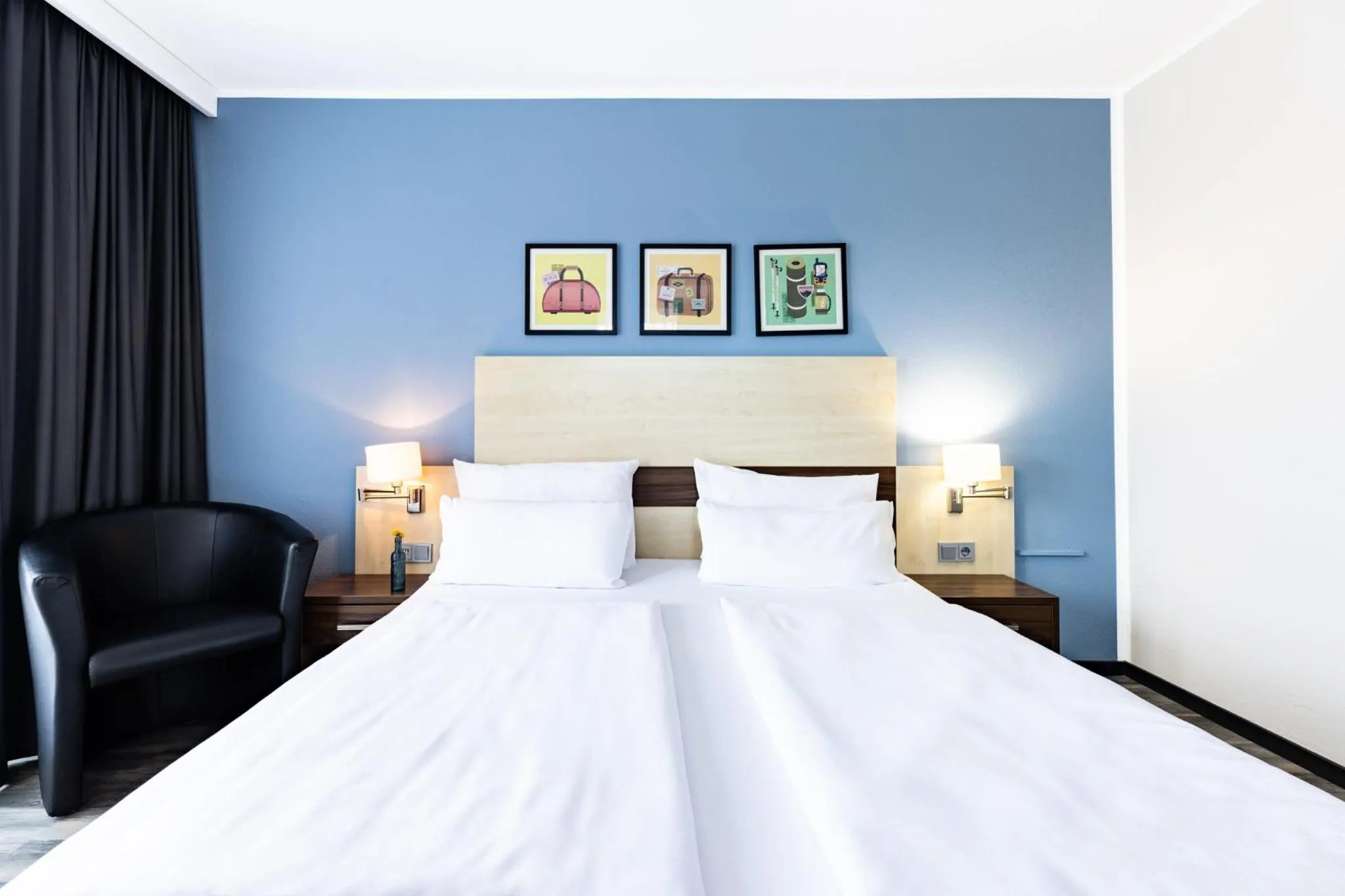 Photo of the whole room, Bed in Garner Hotel Cologne Porz - Airport by IHG