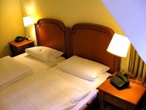 Photo of the whole room, Bed in Waldhotel Silbermühle