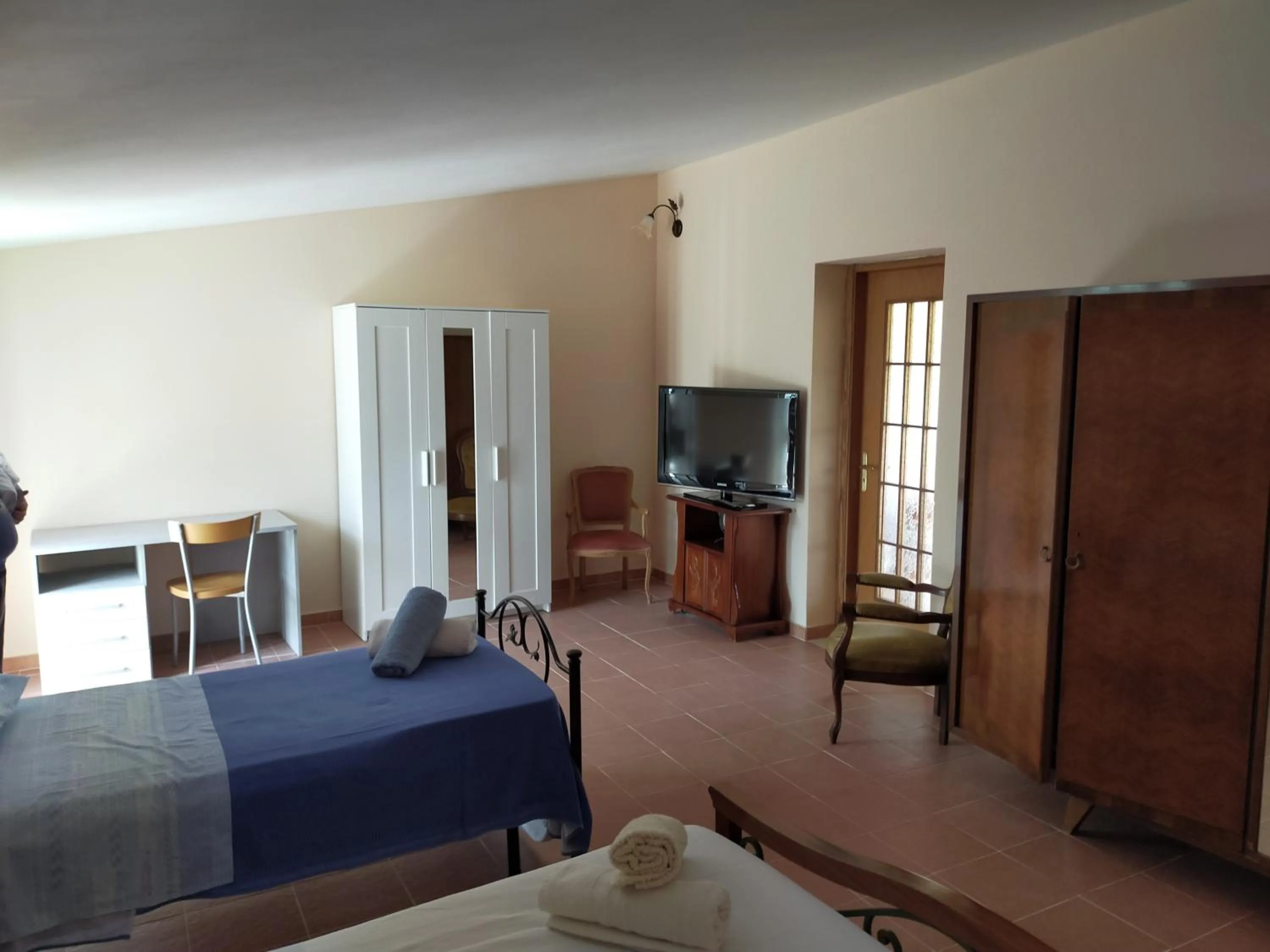 Bed in B&B il giardino di Eolo