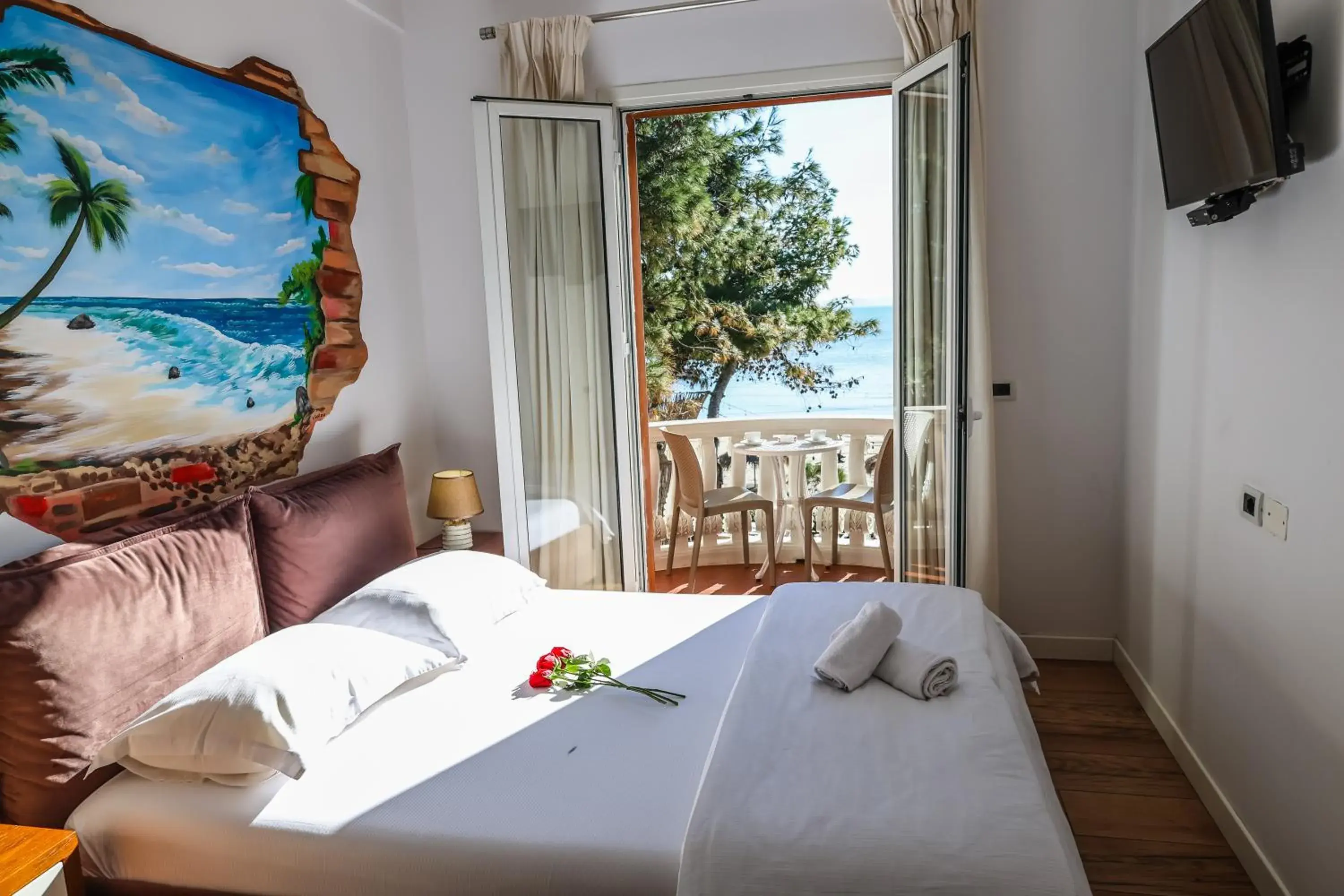 Double Room with Balcony and Sea View in COSMO Beach Hotel Double Room with Balcony and Sea View in COSMO Beach Hotel