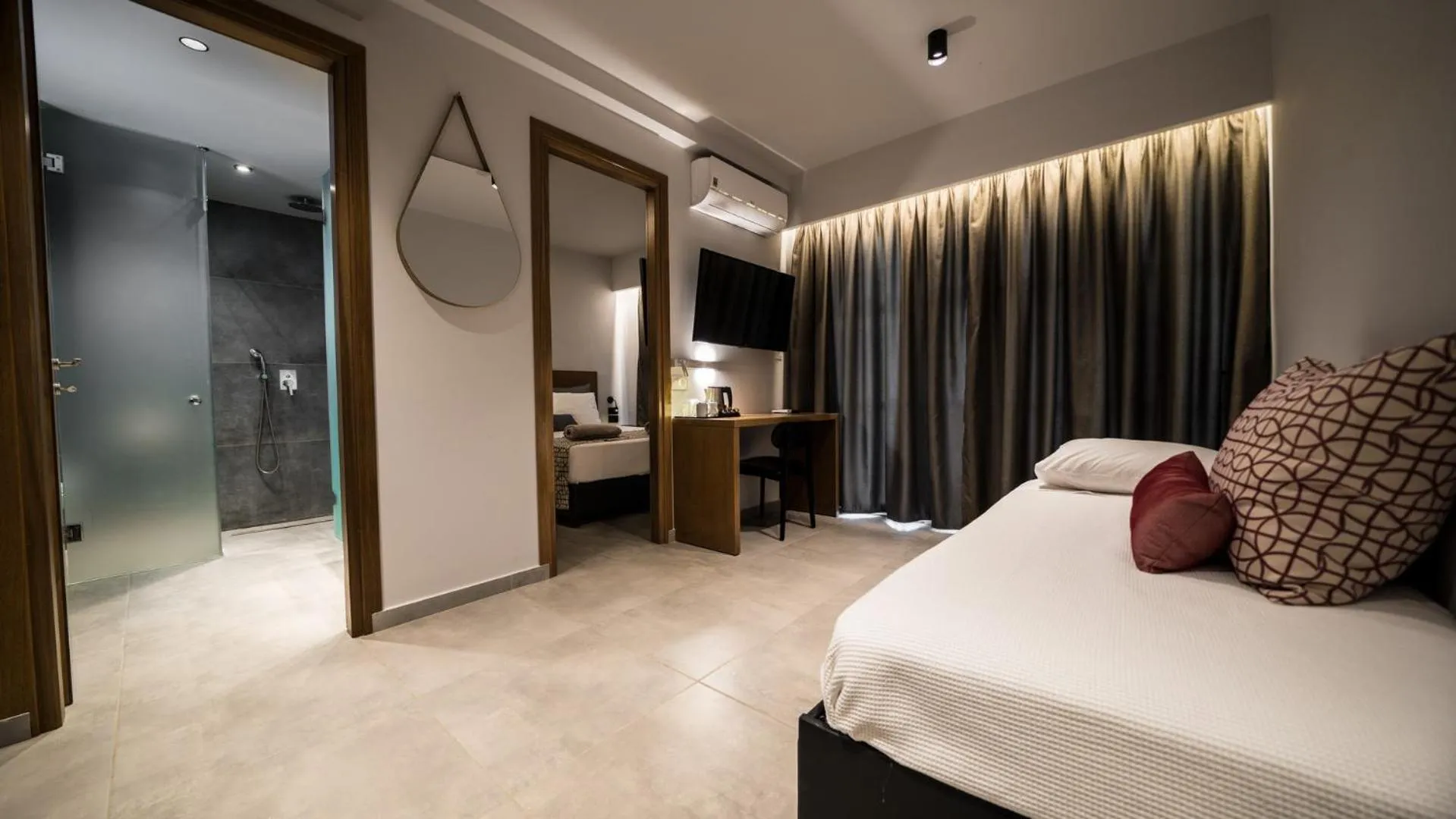 Bed in HARMONY CREST RESORT & SPA Adults Only