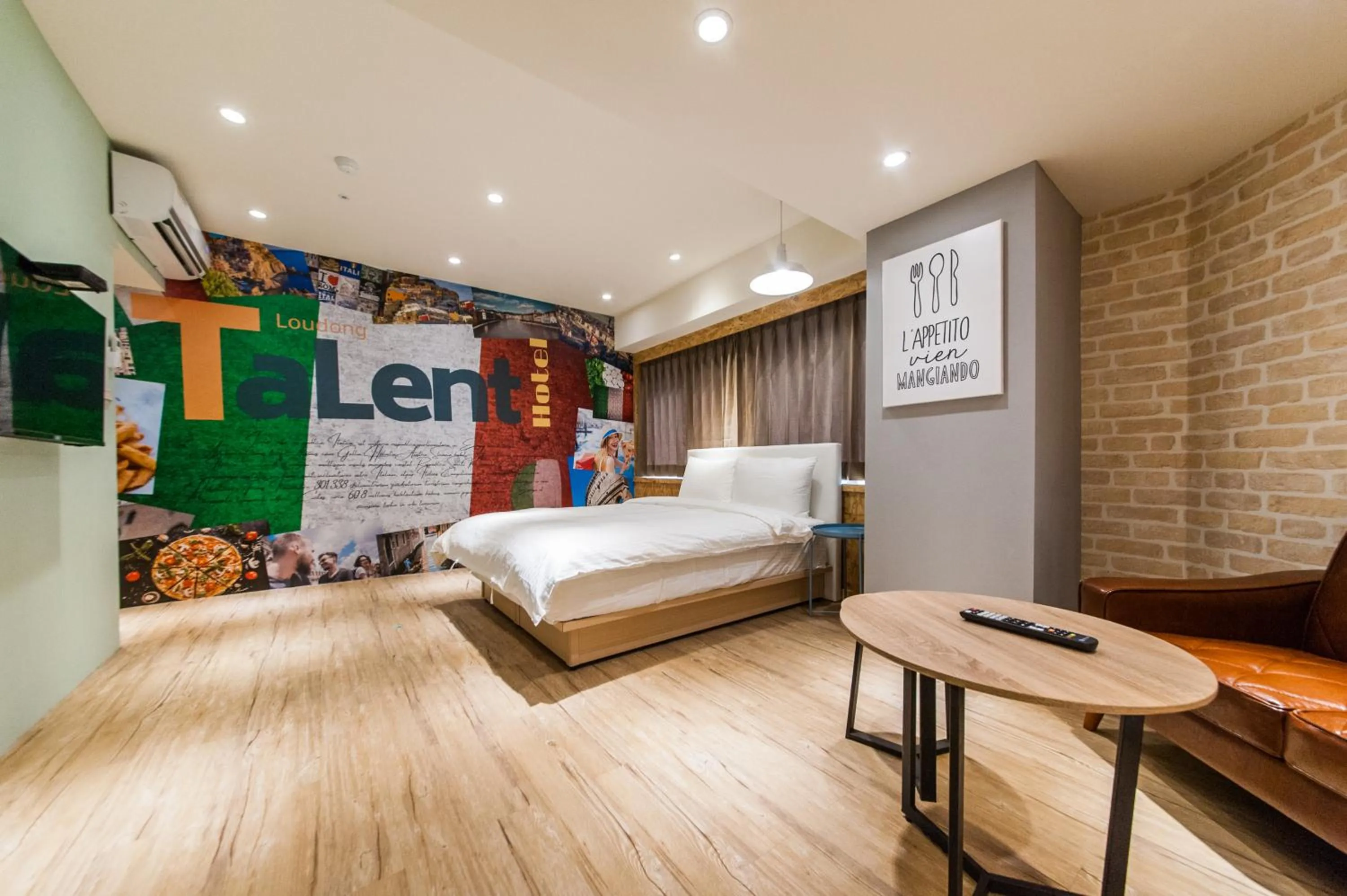 Bed in Talent Hotel