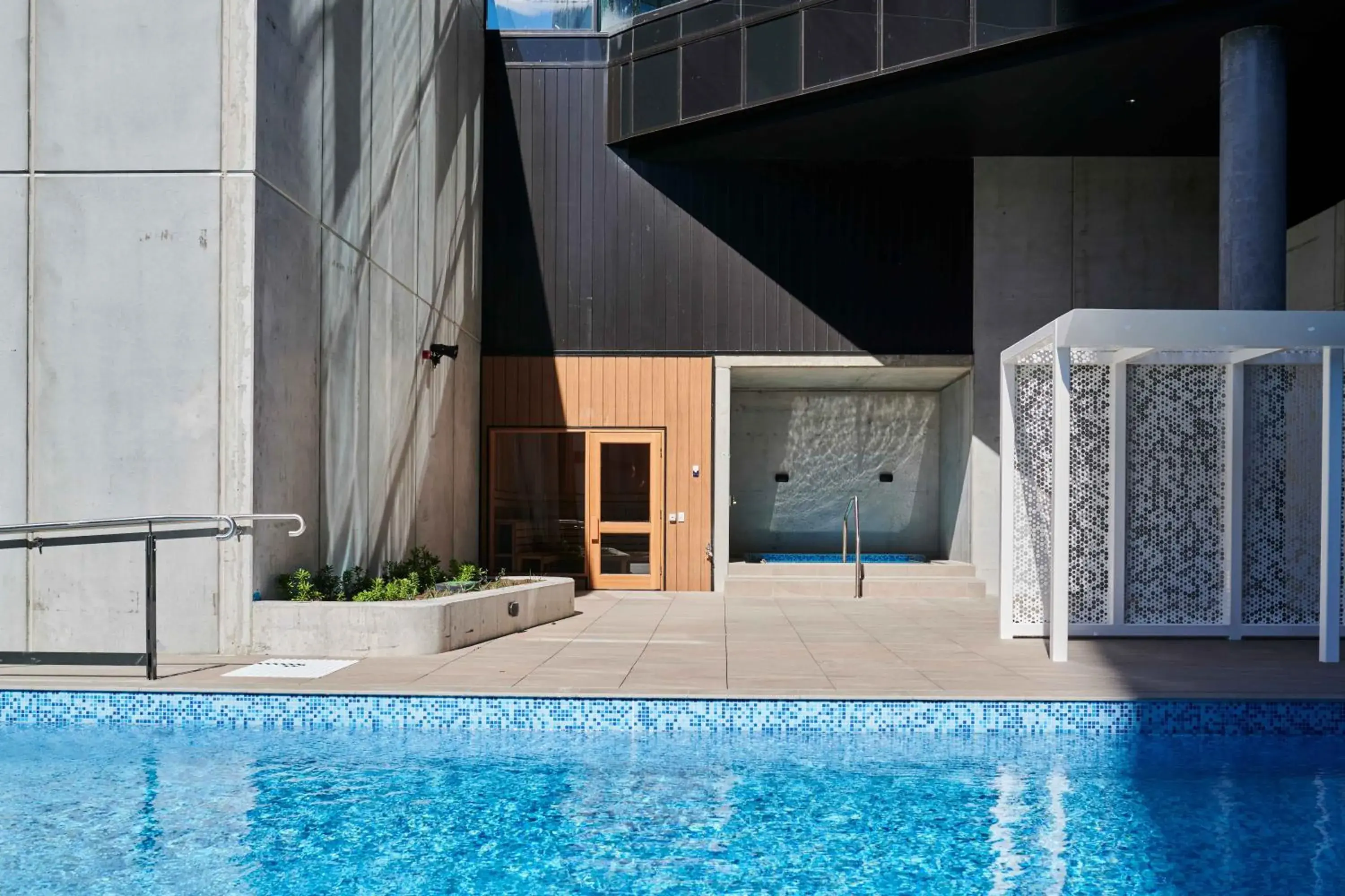 Swimming pool in Abode Belconnen Swimming pool in Abode Belconnen