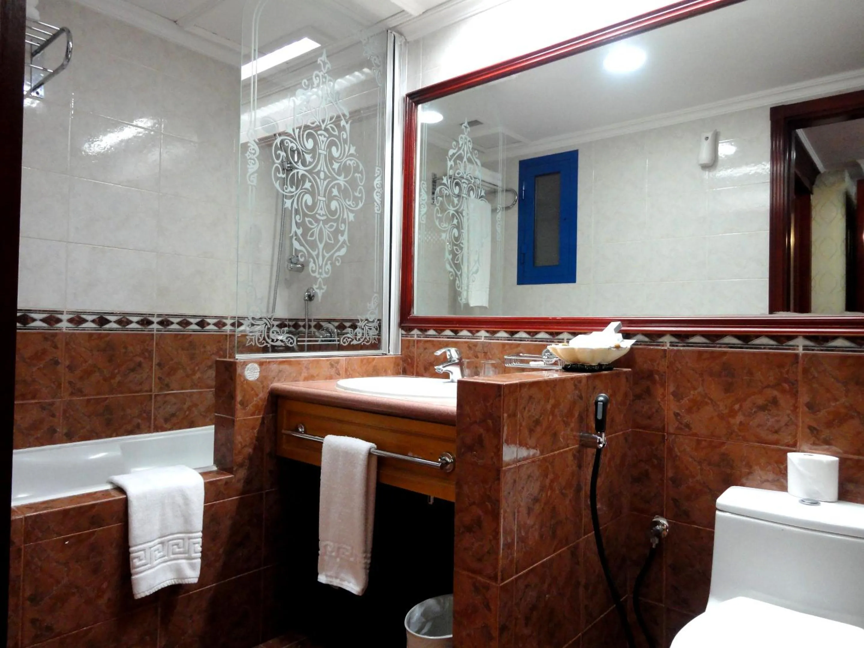 Bathroom in Beach Bay Hotel Muscat