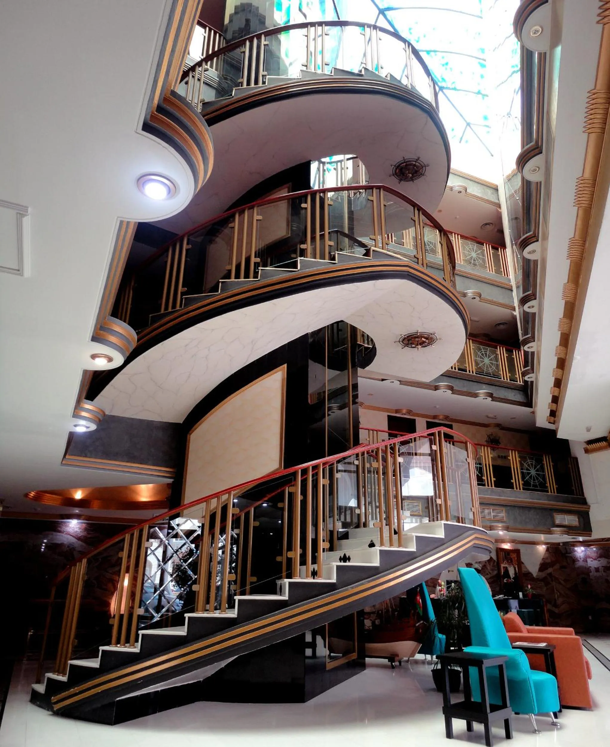 Lobby or reception, Property Building in Beach Bay Hotel Muscat