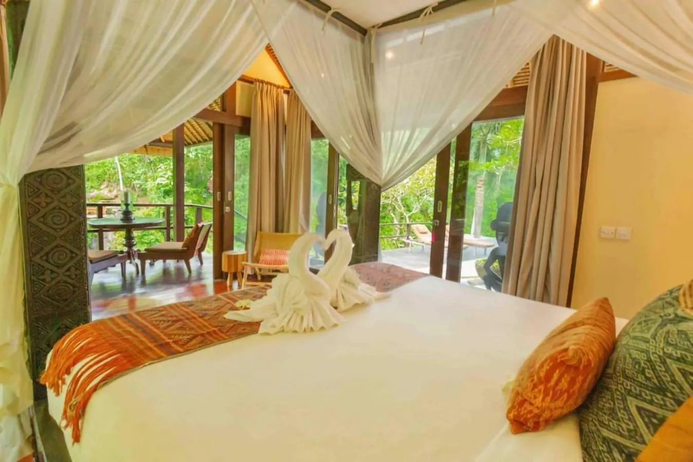 Bed in Villa Cella Bella Ubud