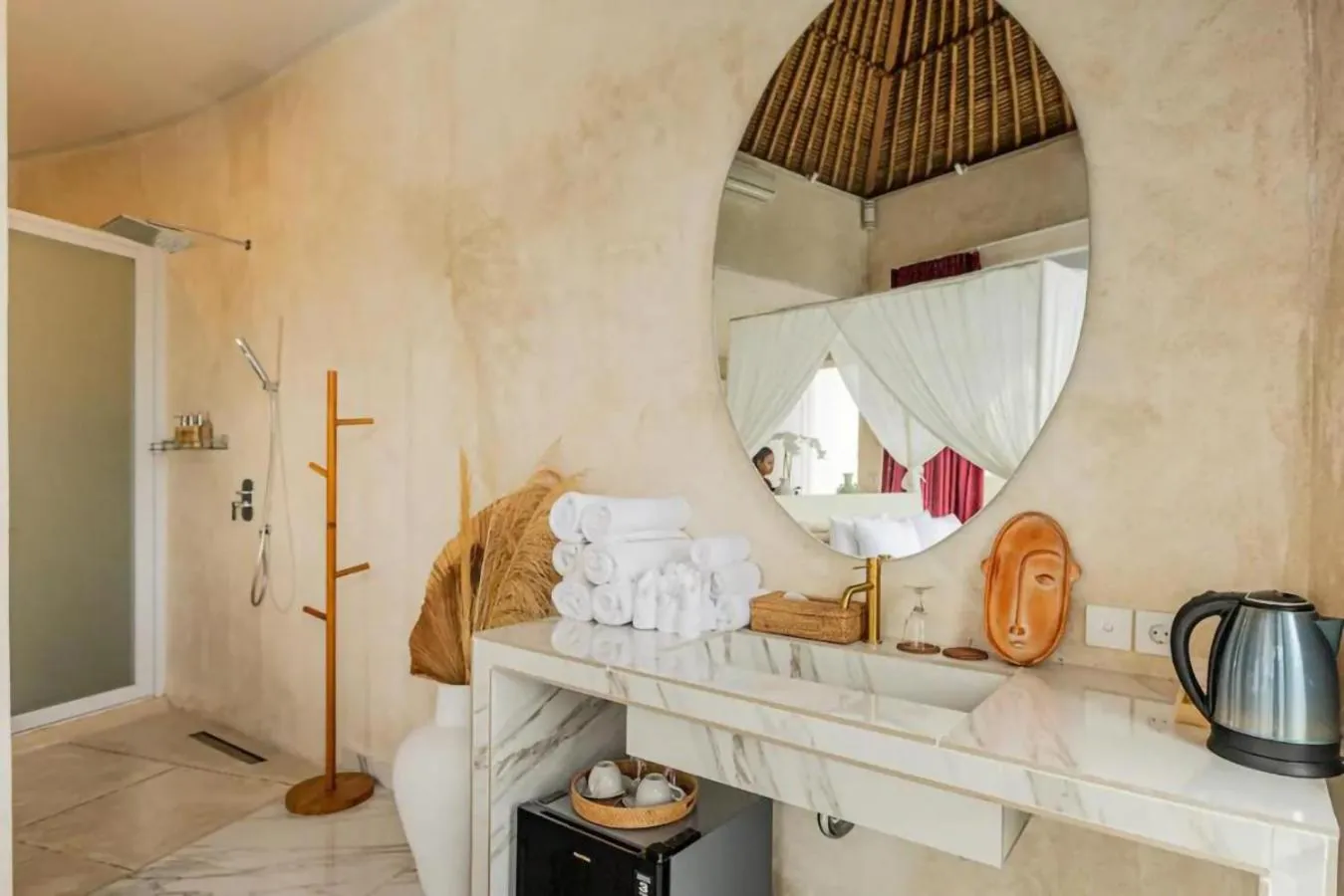 Bed in Villa Cella Bella Ubud