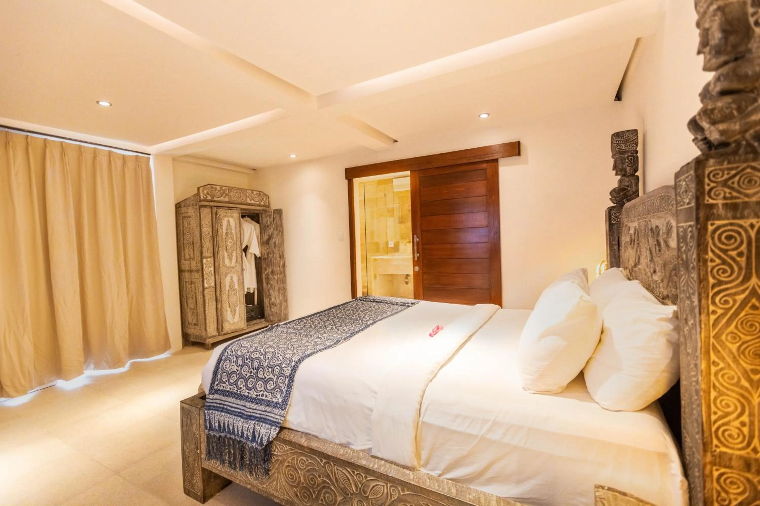 Bed in Villa Cella Bella Ubud