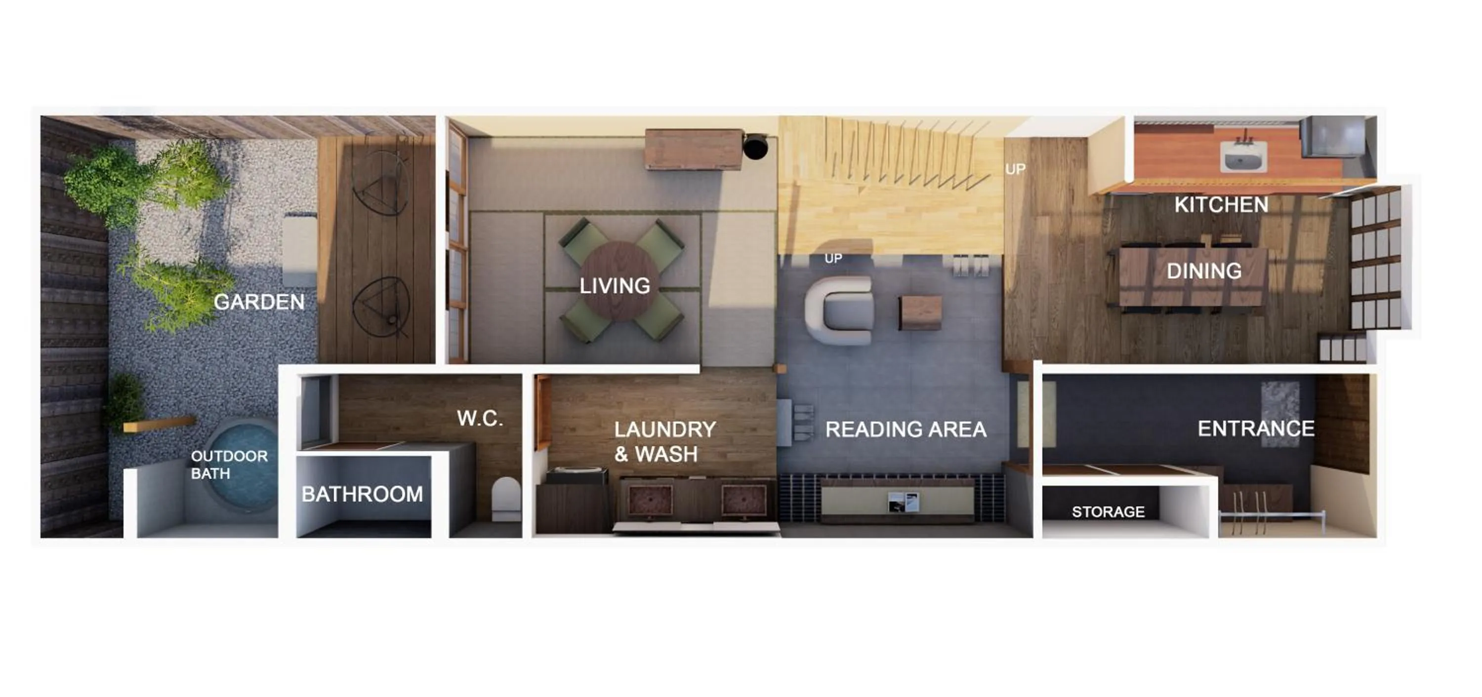 Floor plan in Kishoan